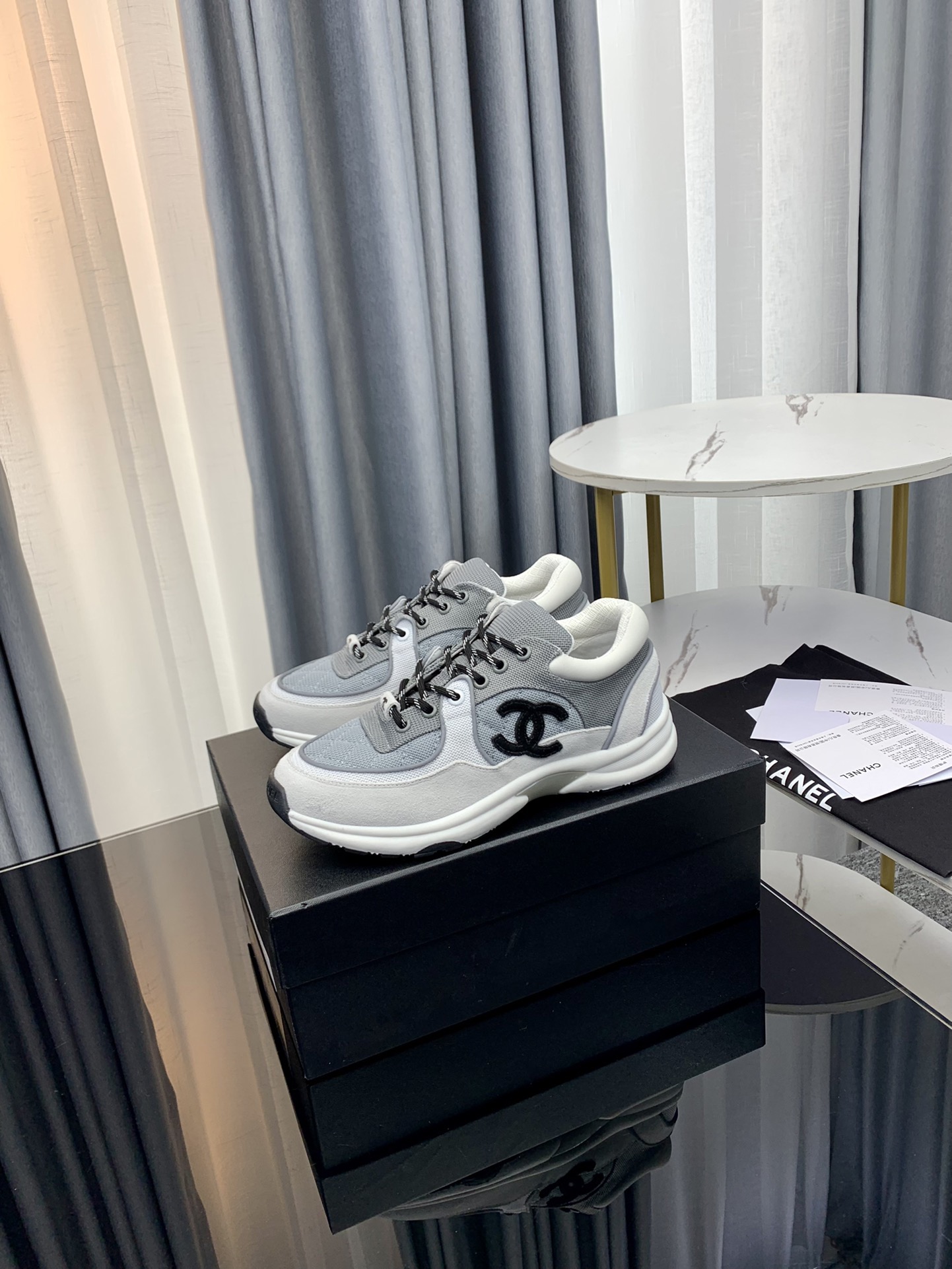 Men Women C*hanel Top Sneaker