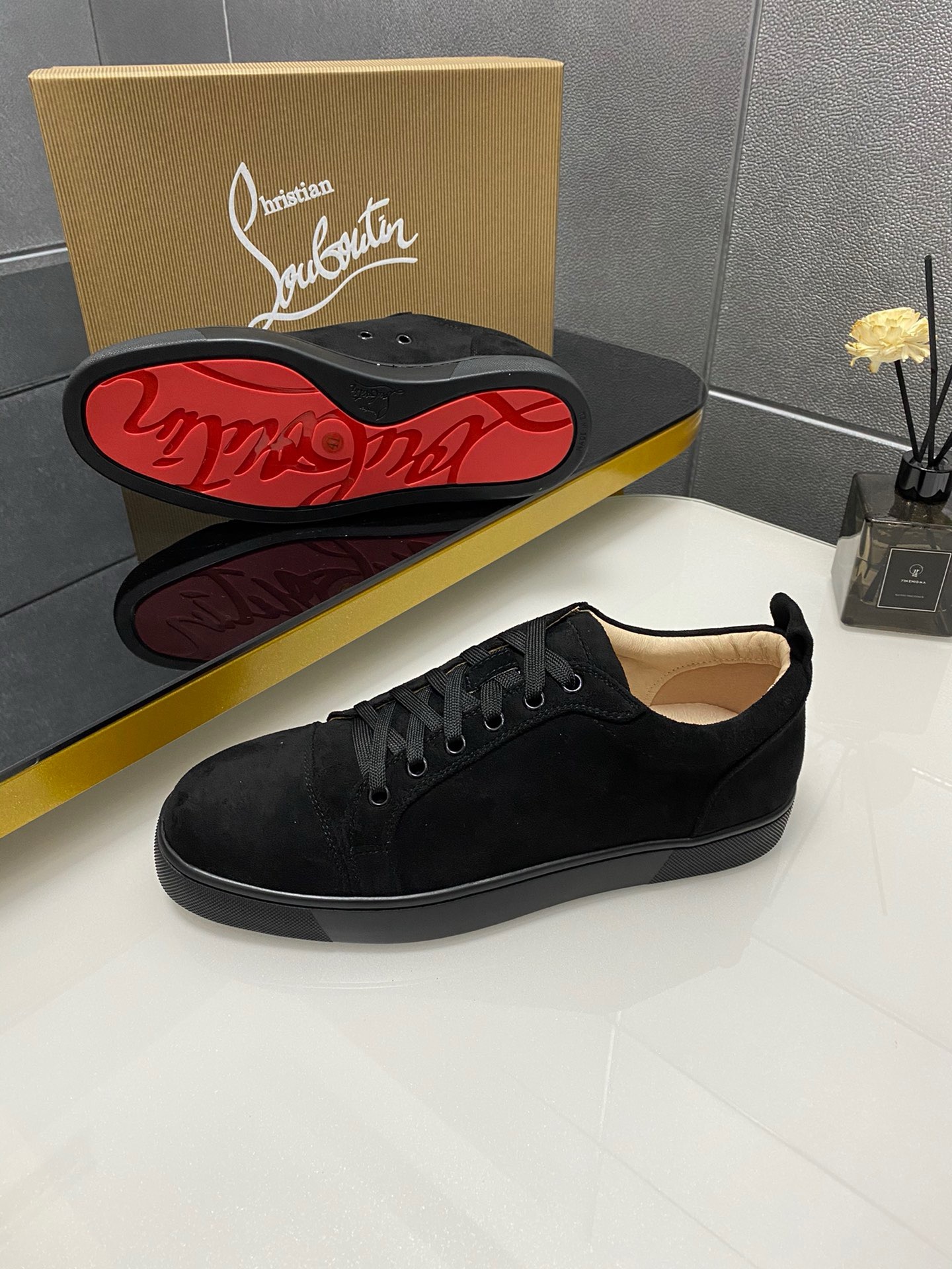 C*hristian ·Louboutin men women TOP sneakers
