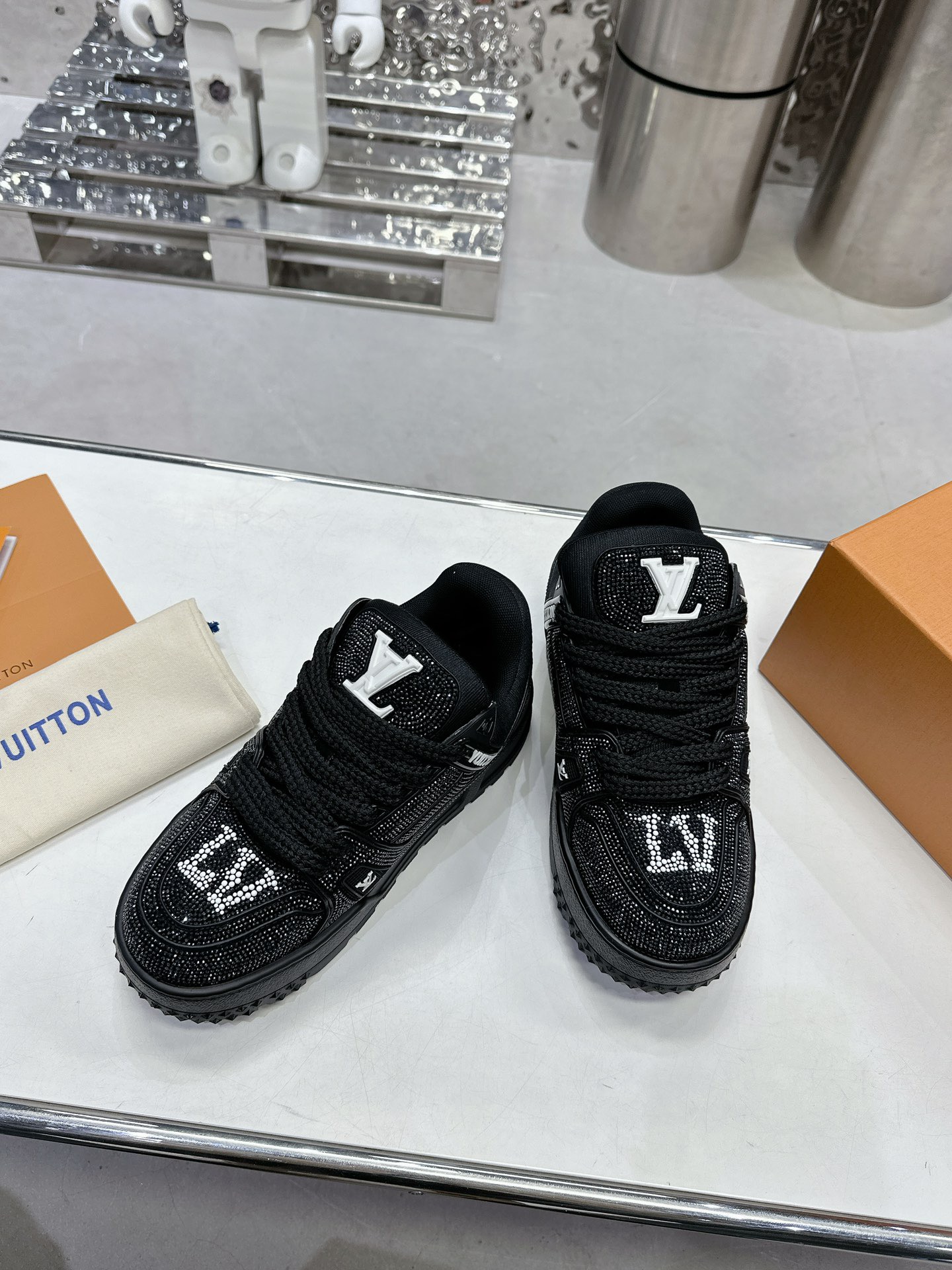 Men Women L*ouis V*uitton Top Sneaker L*V Trainer