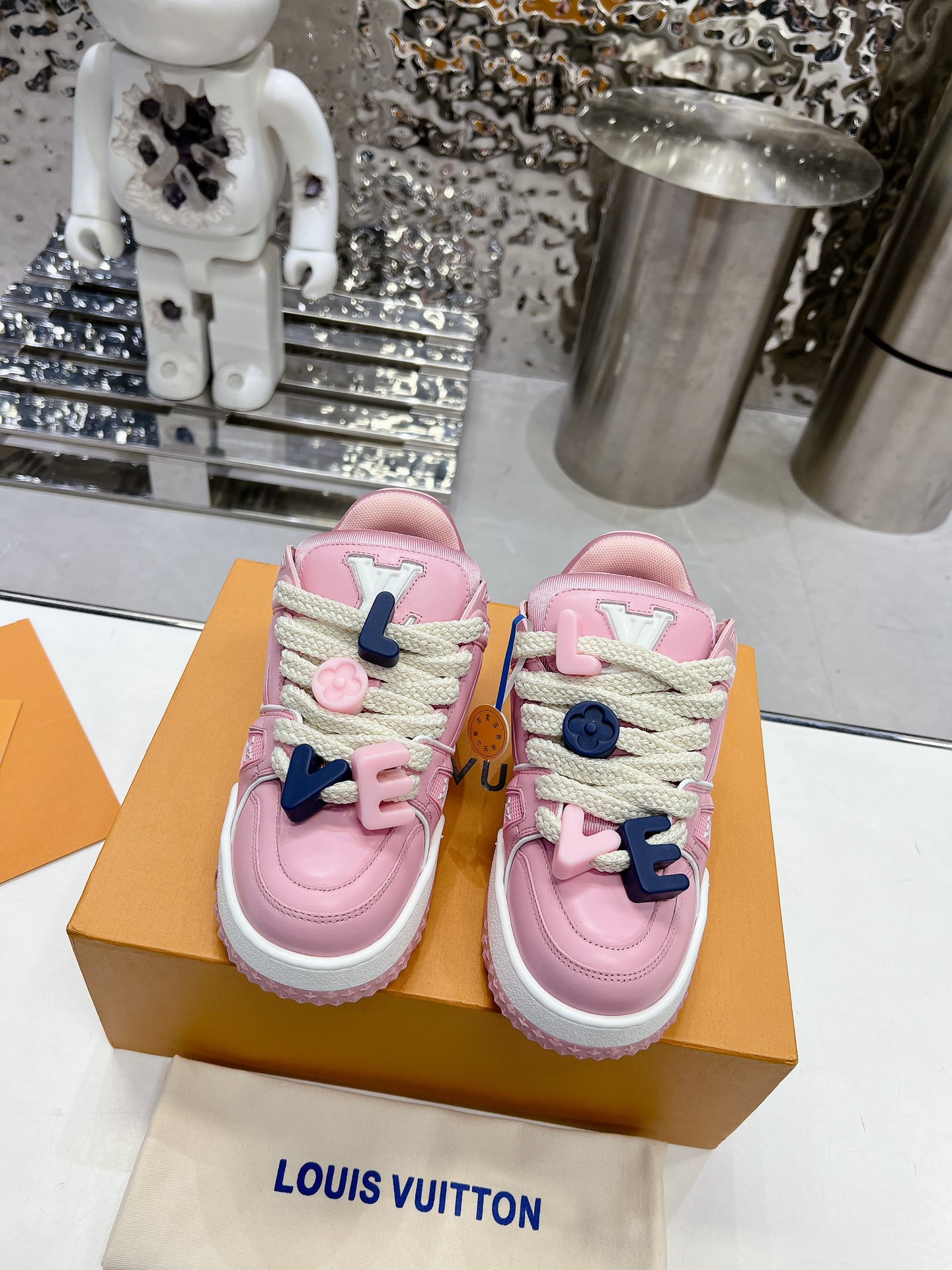 Men Women L*ouis V*uitton Top Sneaker L*V Trainer