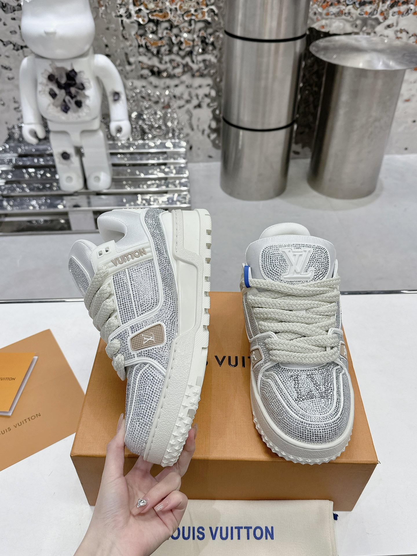 Men Women L*ouis V*uitton Top Sneaker L*V Trainer