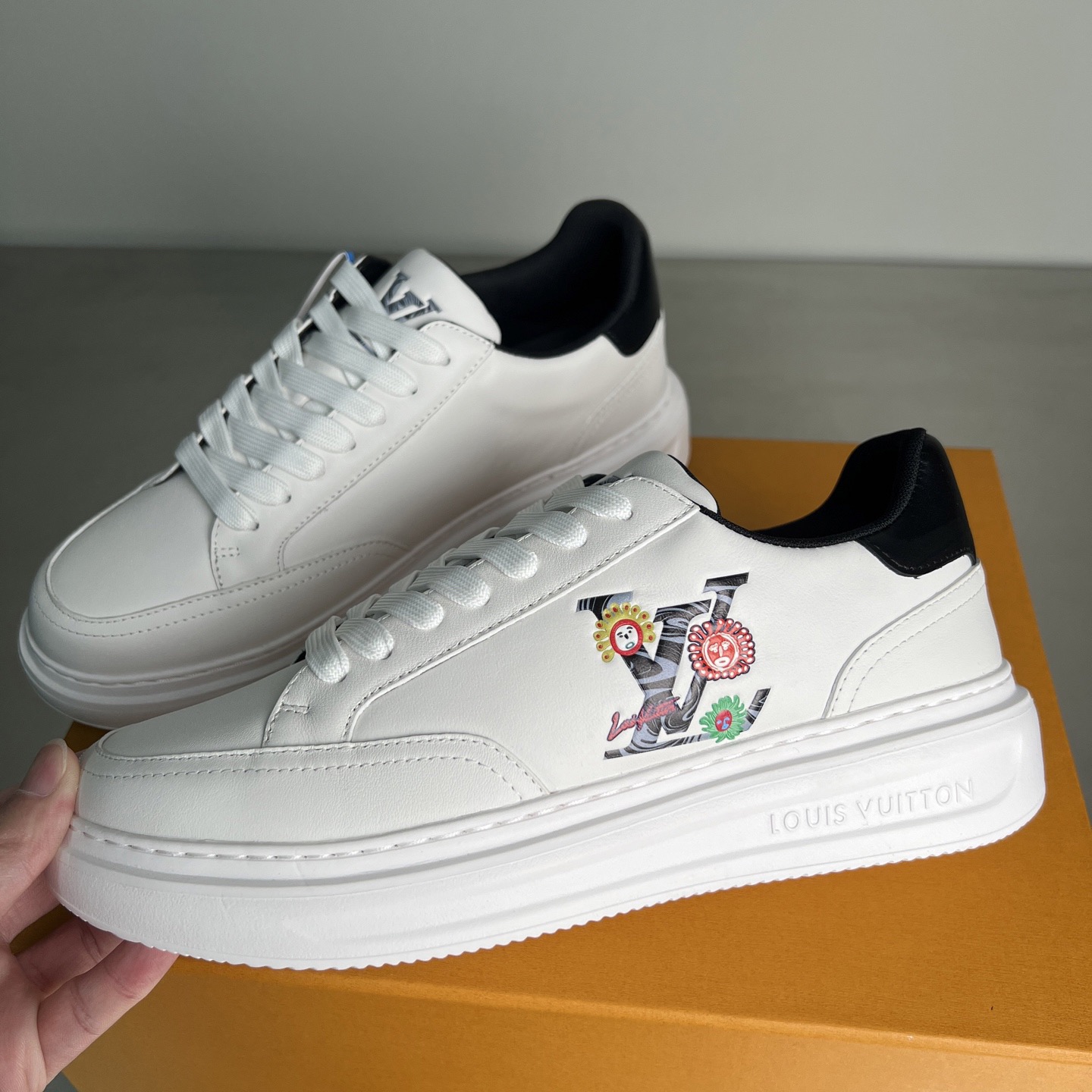 Men Women L*ouis V*uitton Top Sneaker L*V Trainer