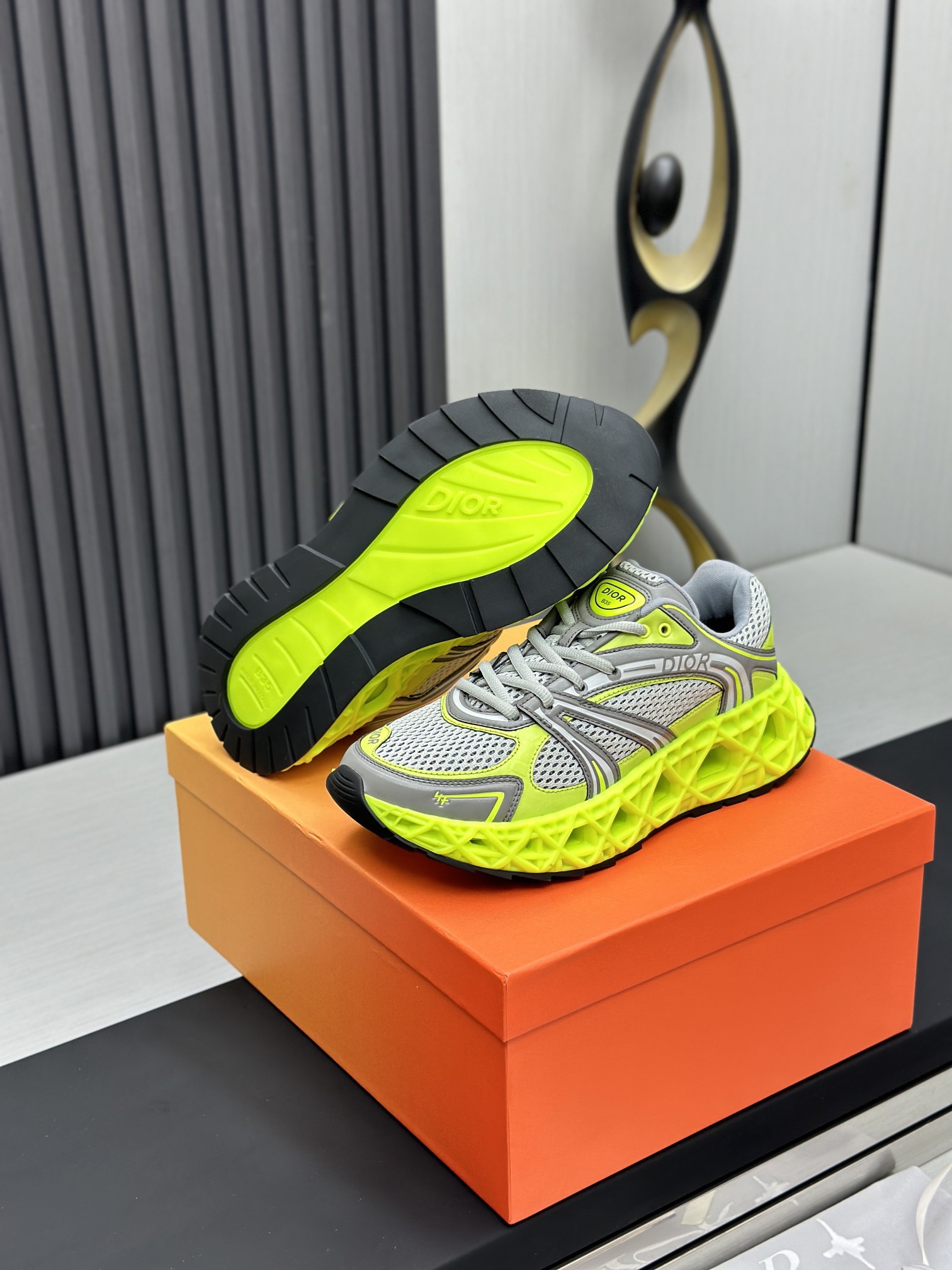 Men D*ior Top Sneaker（）