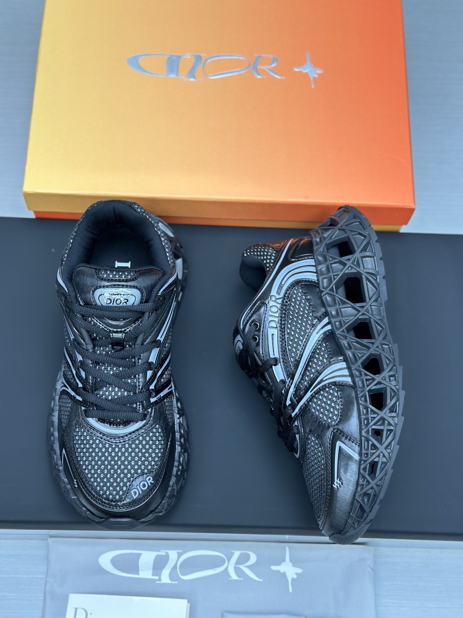 Men D*ior Top Sneaker（）