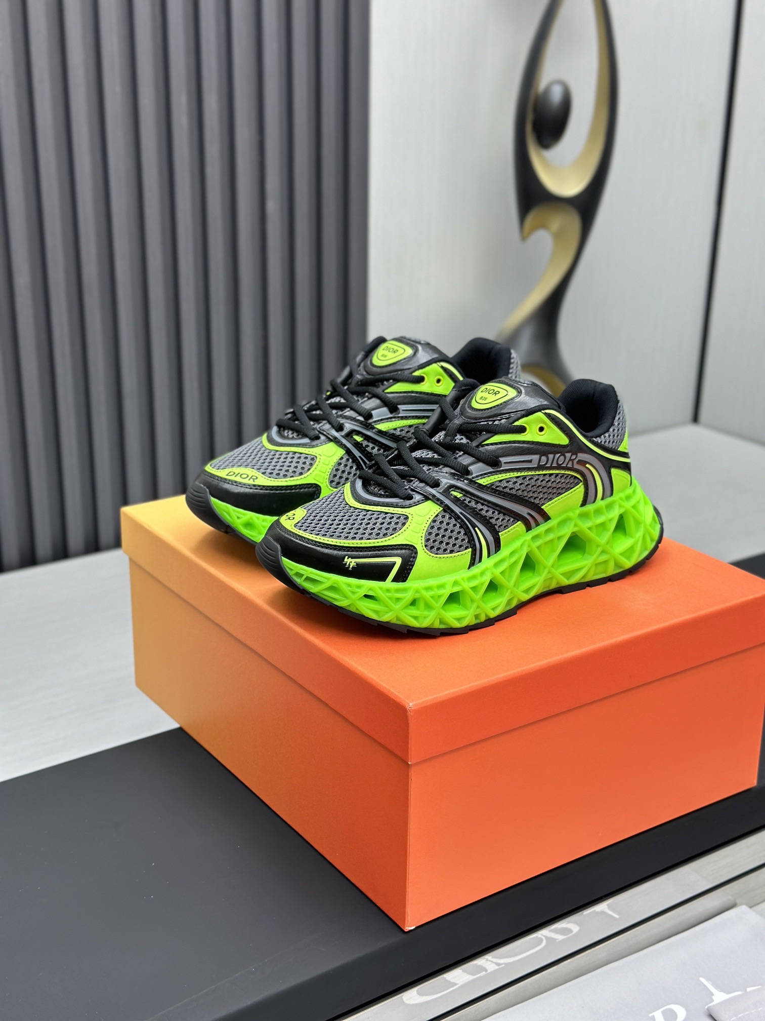 Men D*ior Top Sneaker（）