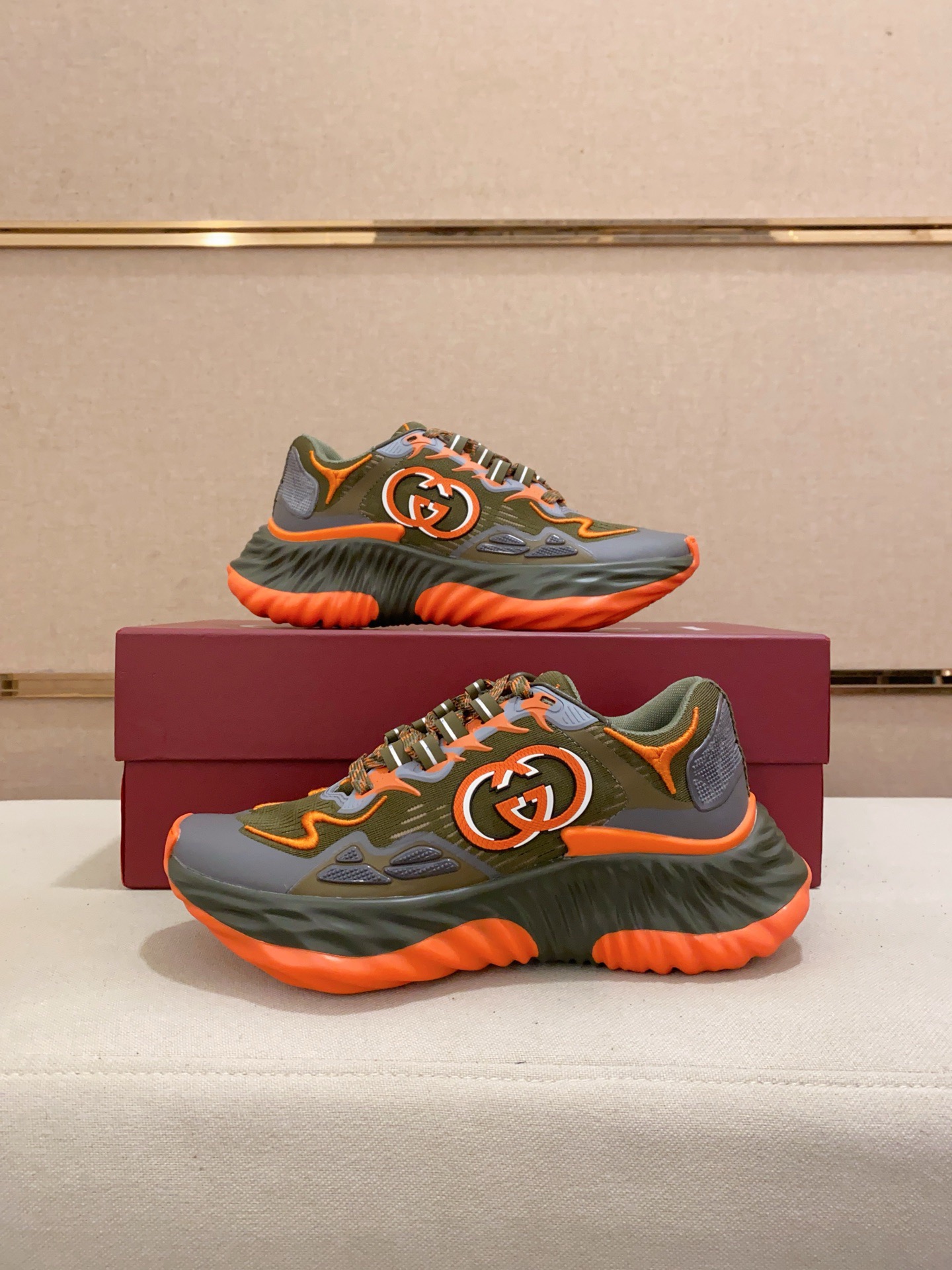 Men Women G*ucci Top Sneaker