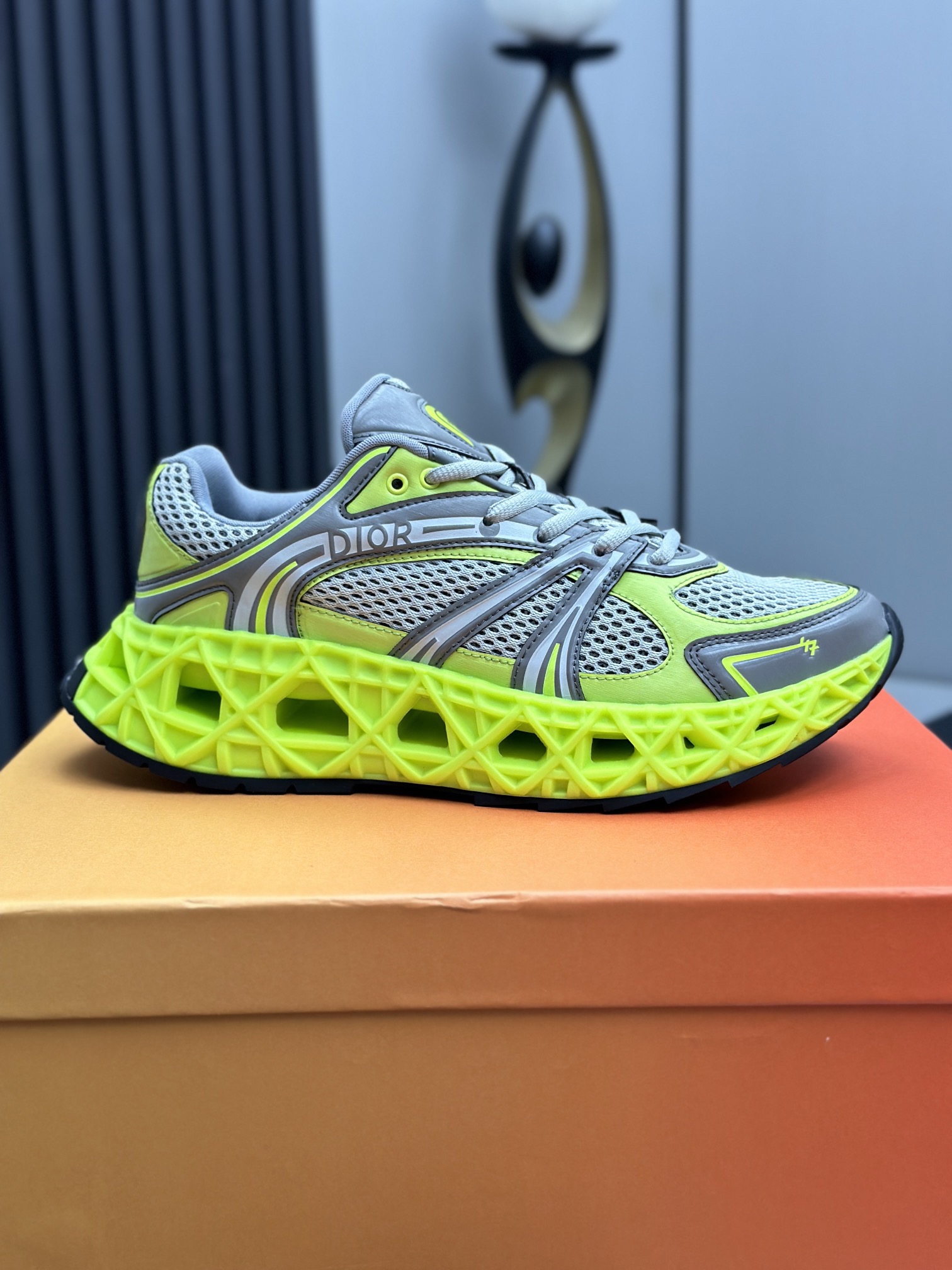 Men D*ior Top Sneaker（）