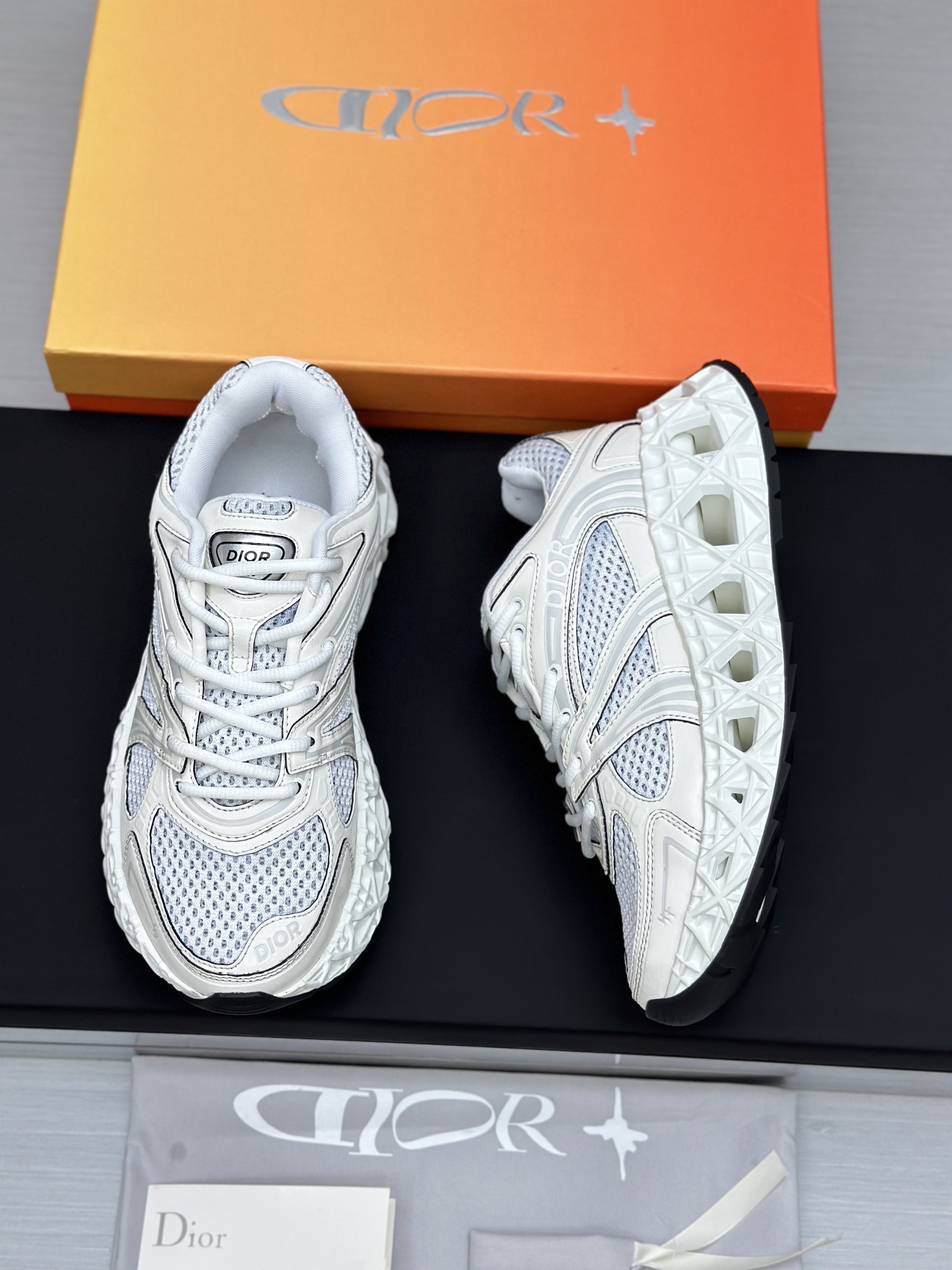 Men D*ior Top Sneaker（）