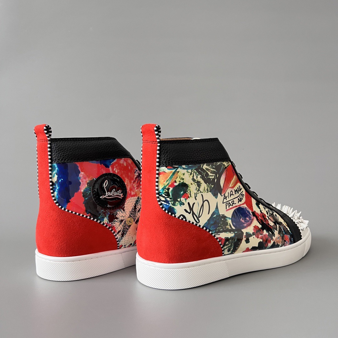 C*hristian ·Louboutin men women TOP sneakers