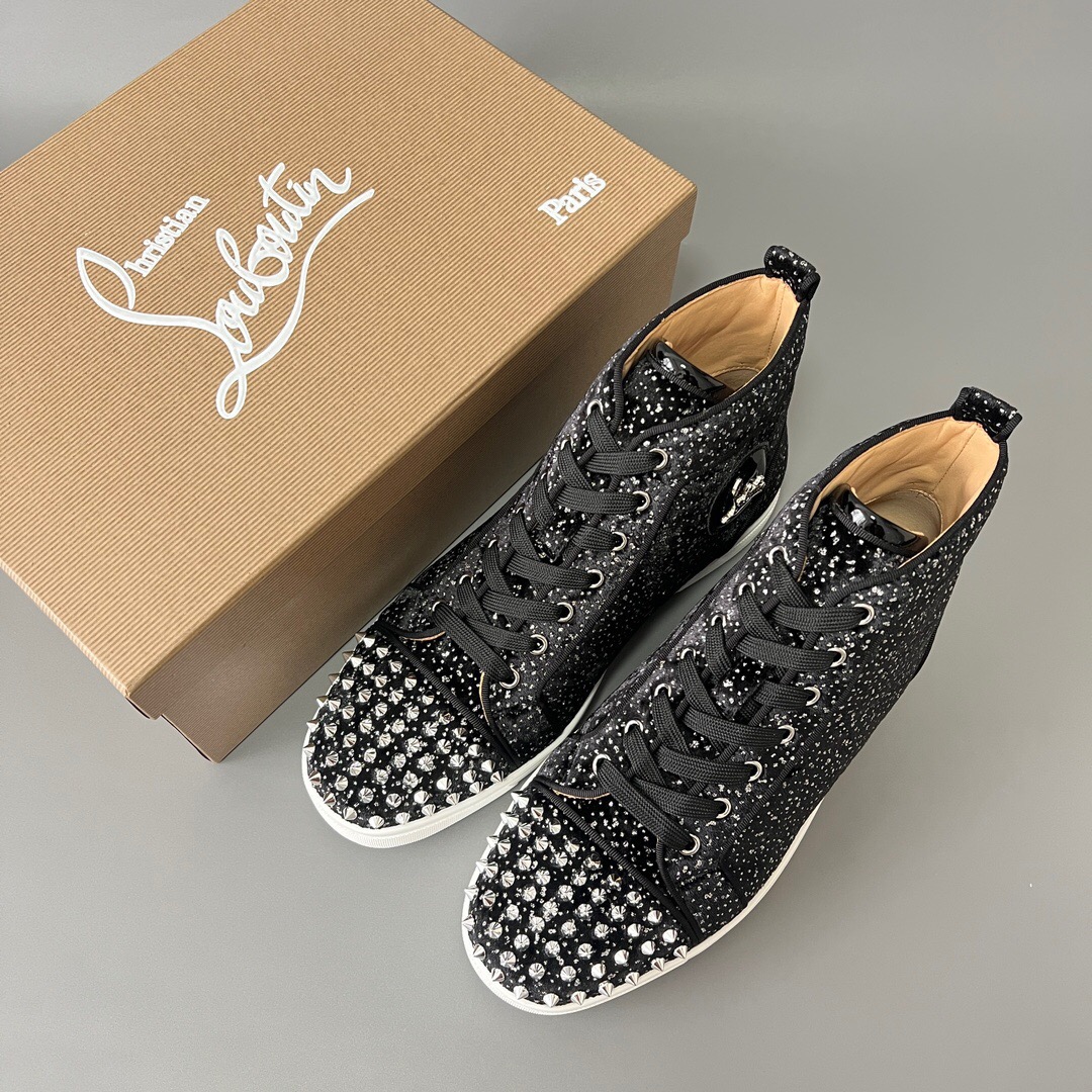 C*hristian ·Louboutin men women TOP sneakers