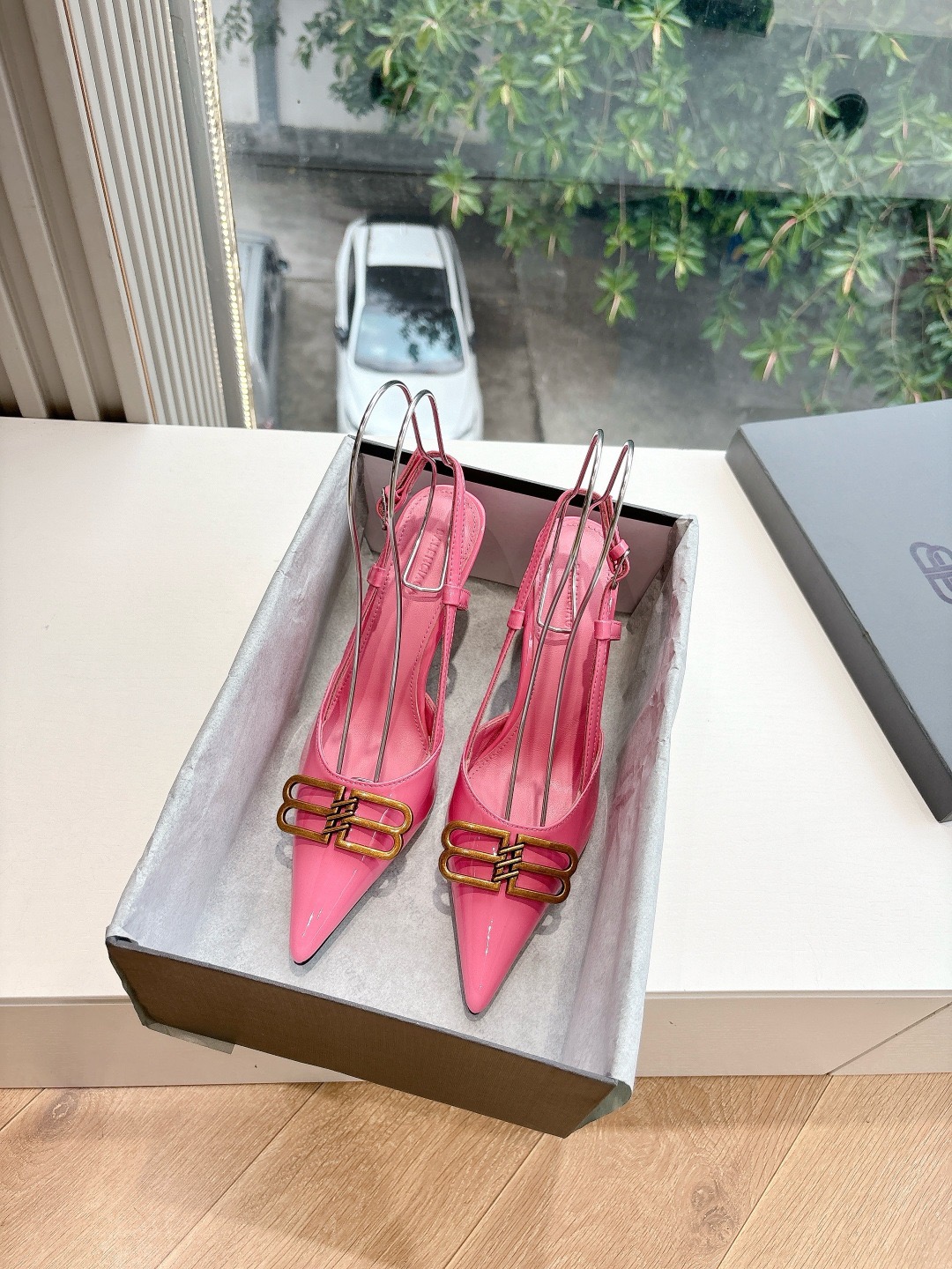 Women B*lenciaga Top Sandals