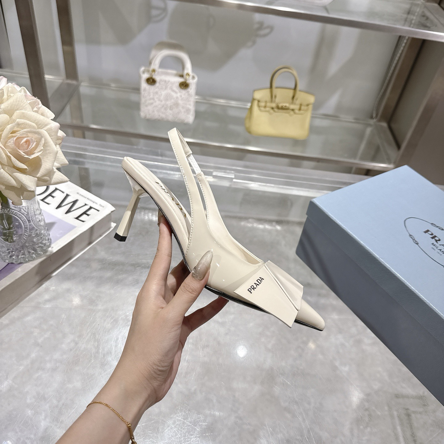 Women P*rada Top Quality Sandals