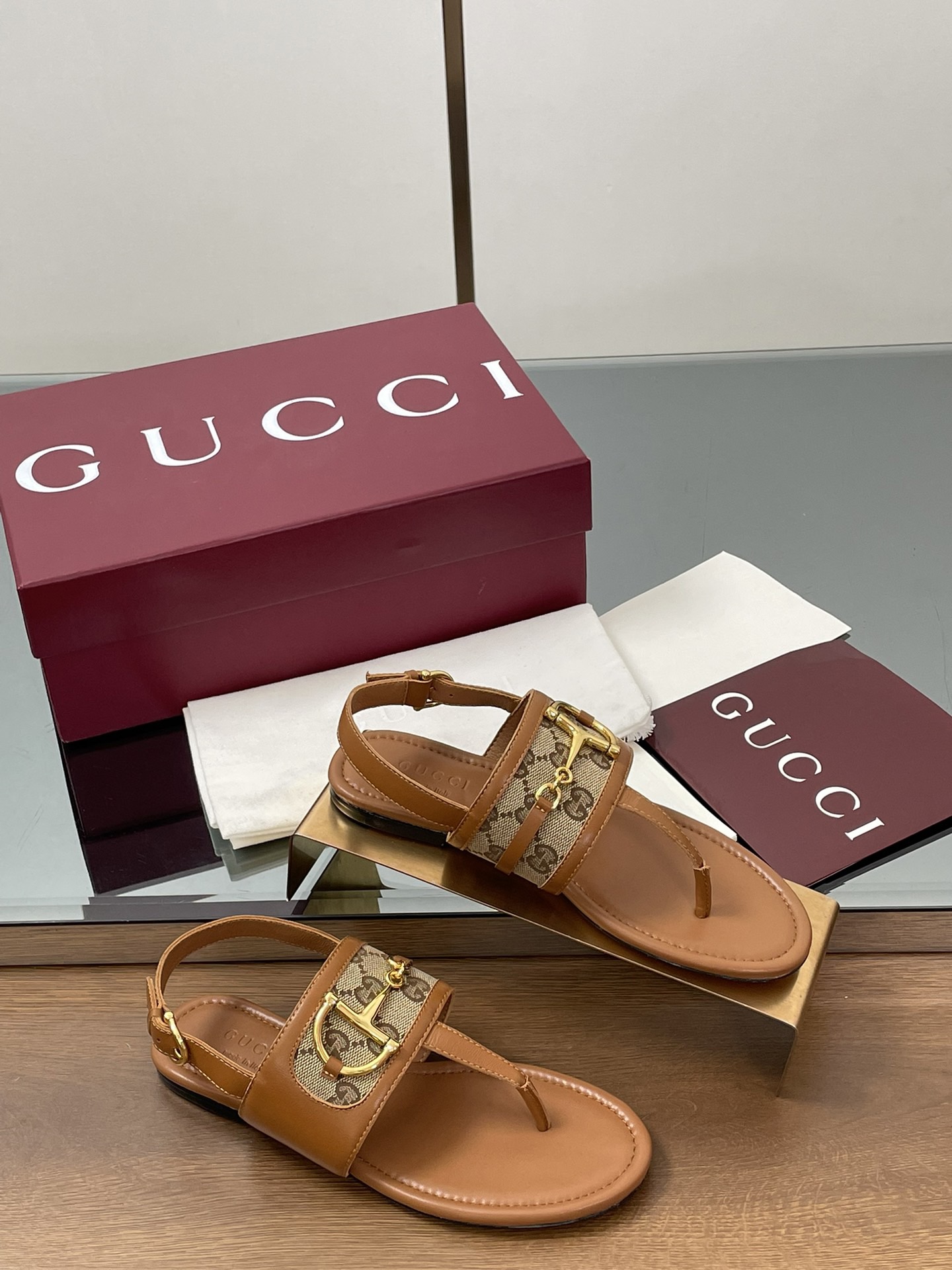 Women G*ucci Top Sandals