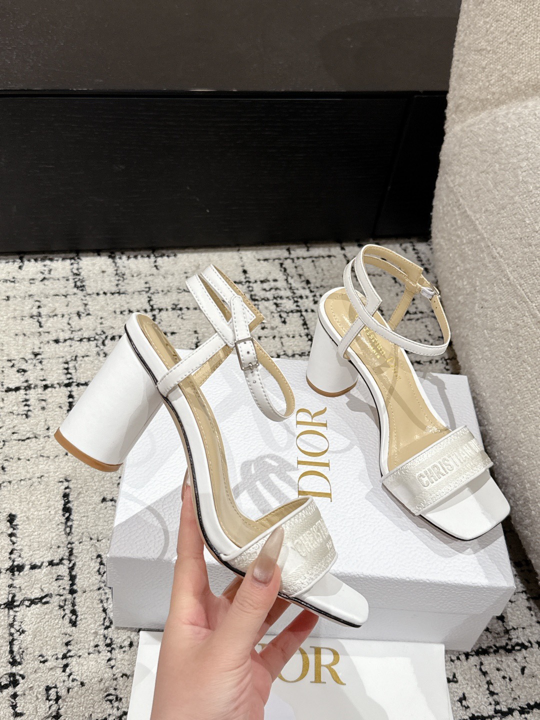 Women D*ior Top Quality Sandals