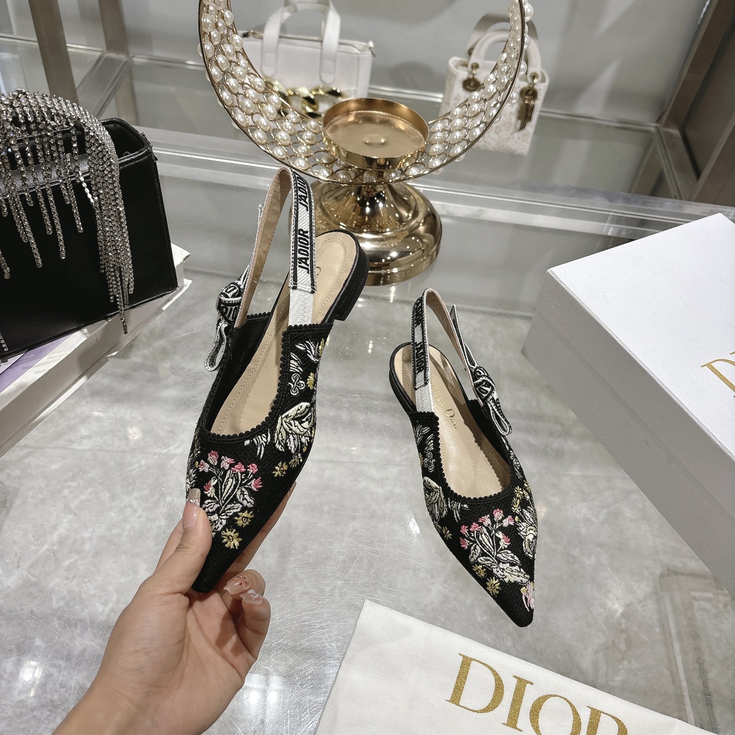 Women D*ior Top Quality Sandals