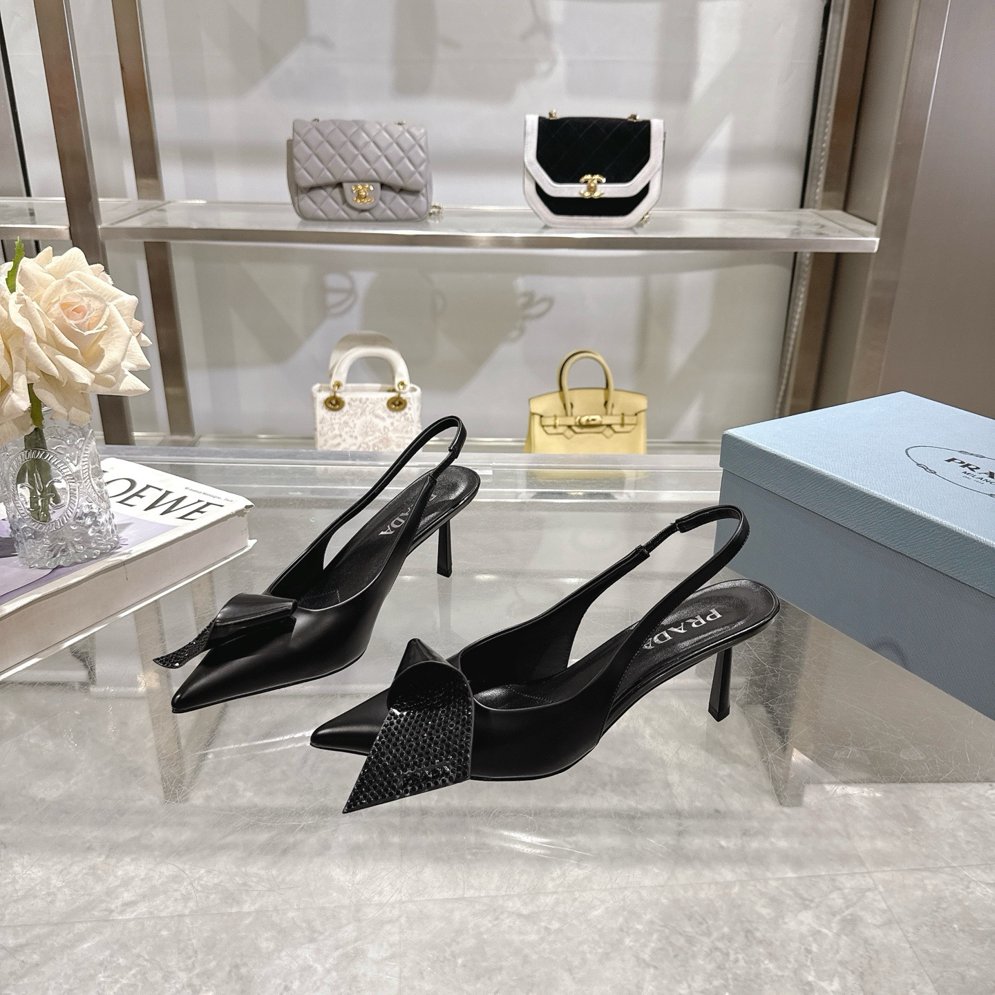 Women P*rada Top Quality Sandals