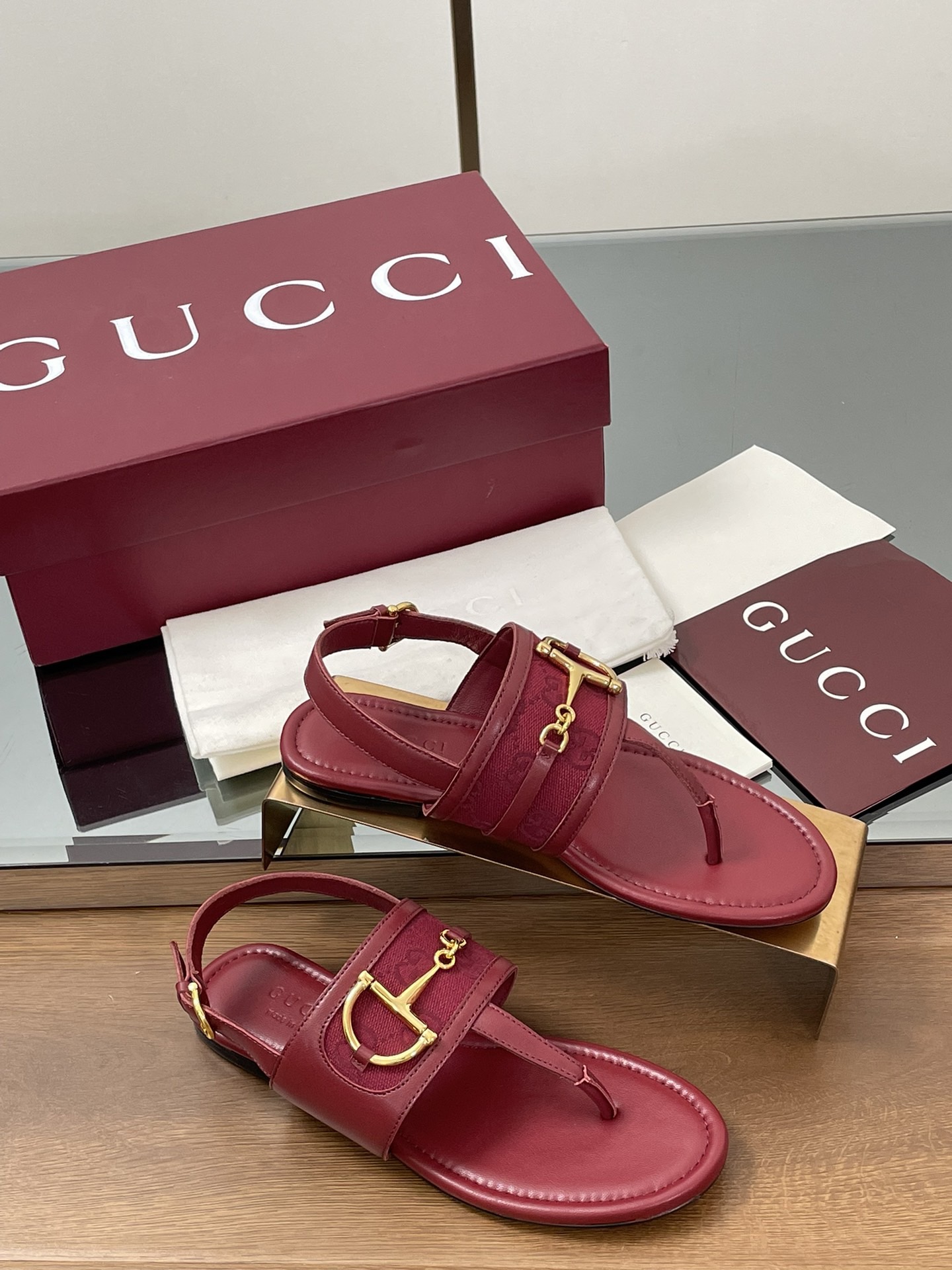 Women G*ucci Top Sandals