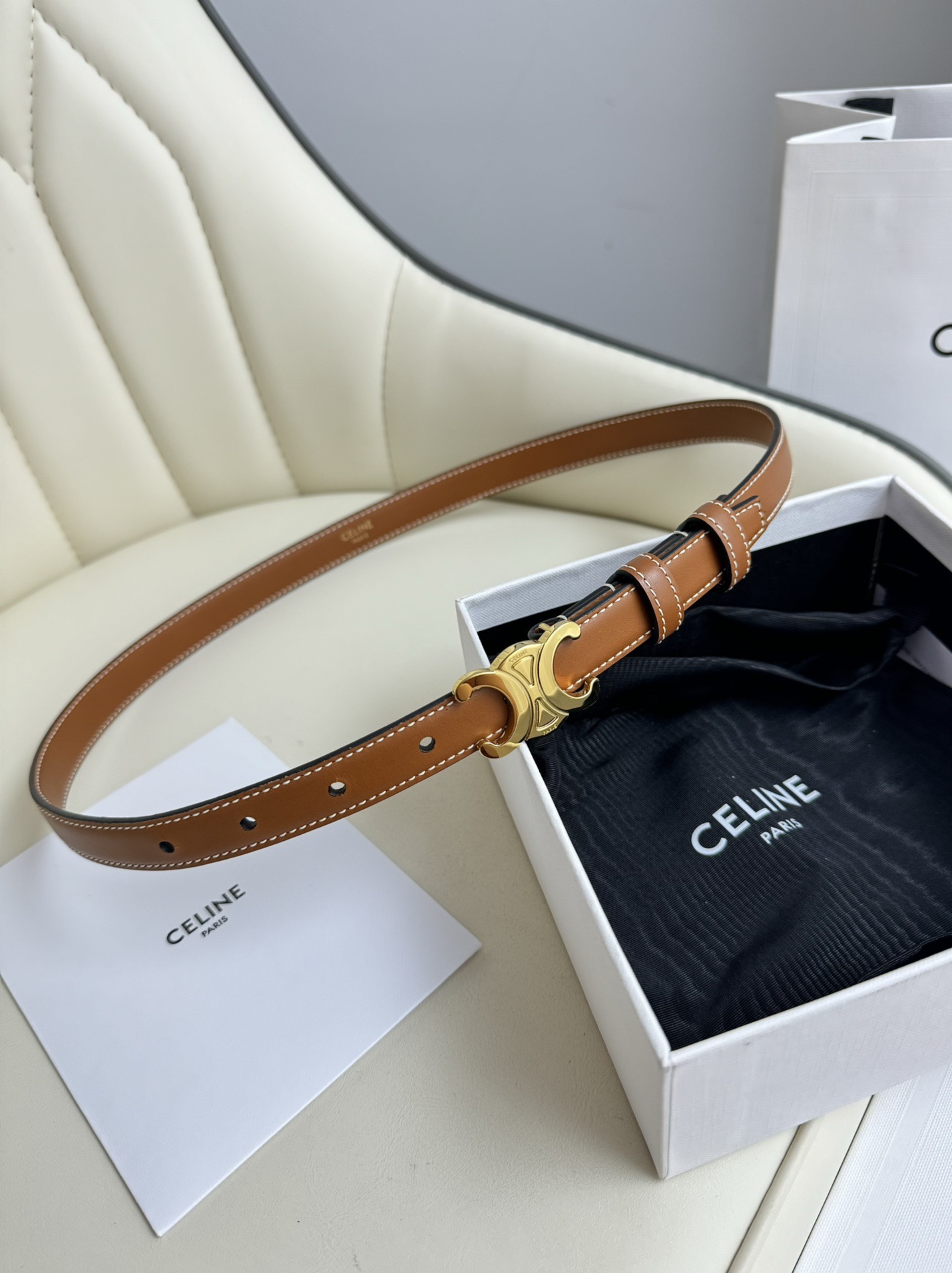 C* eline Belts Top Quality 25MM