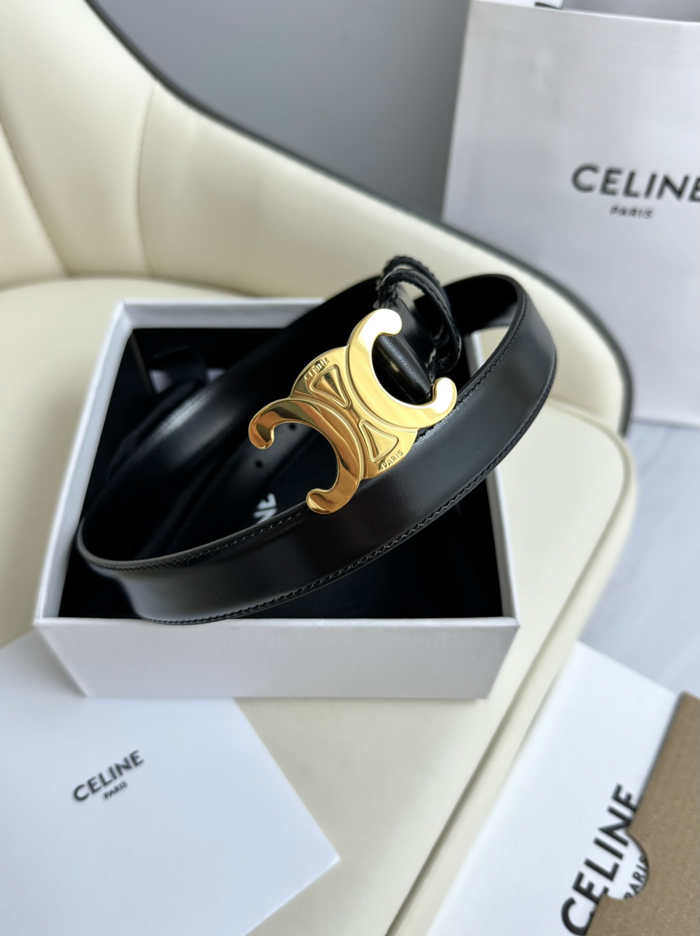 C* eline Belts Top Quality 25MM