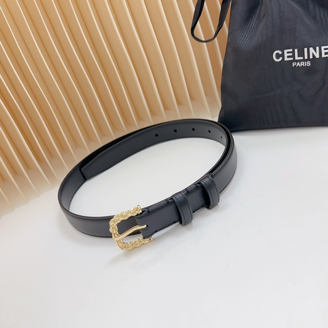 C* eline Belts Top Quality 25MM