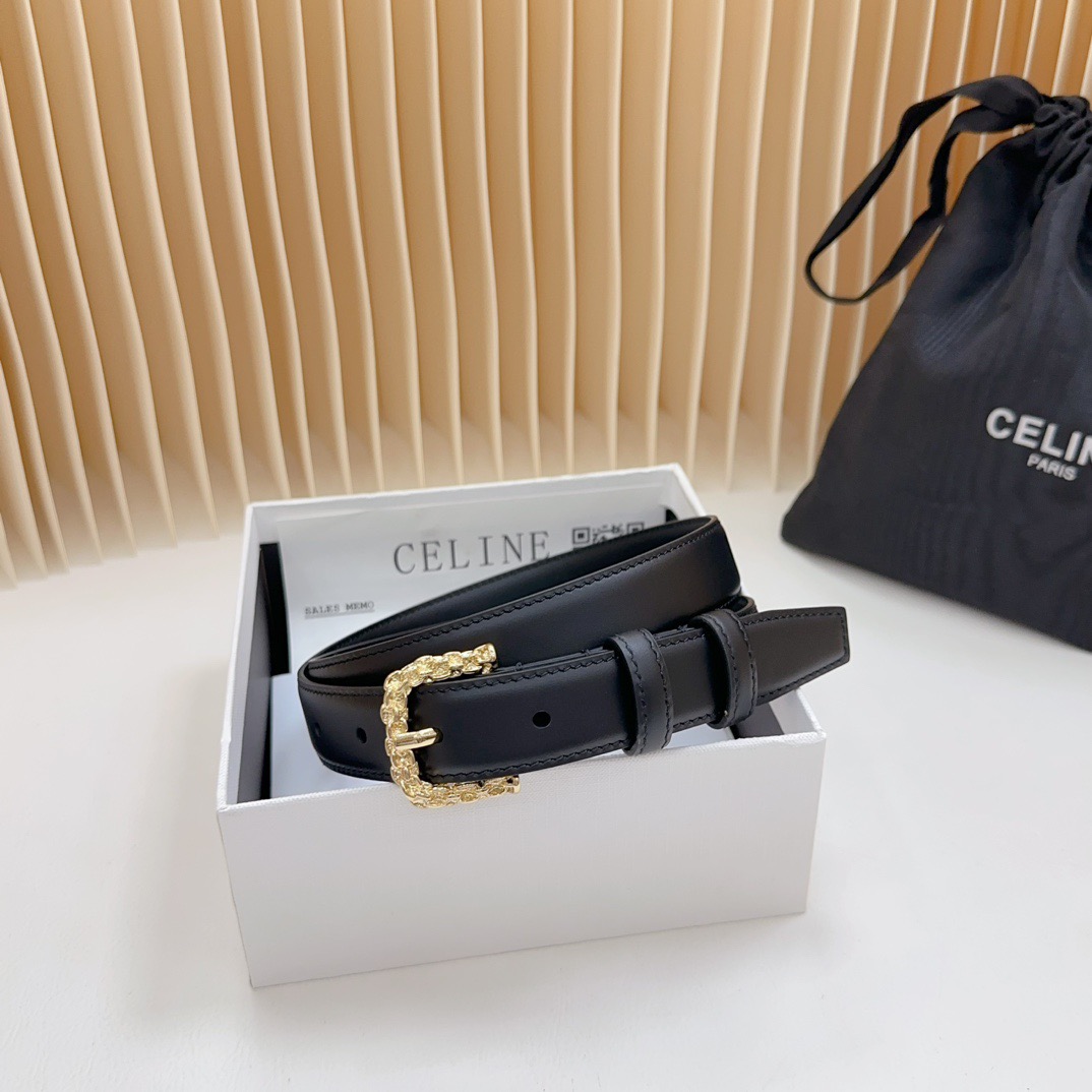 C* eline Belts Top Quality 25MM