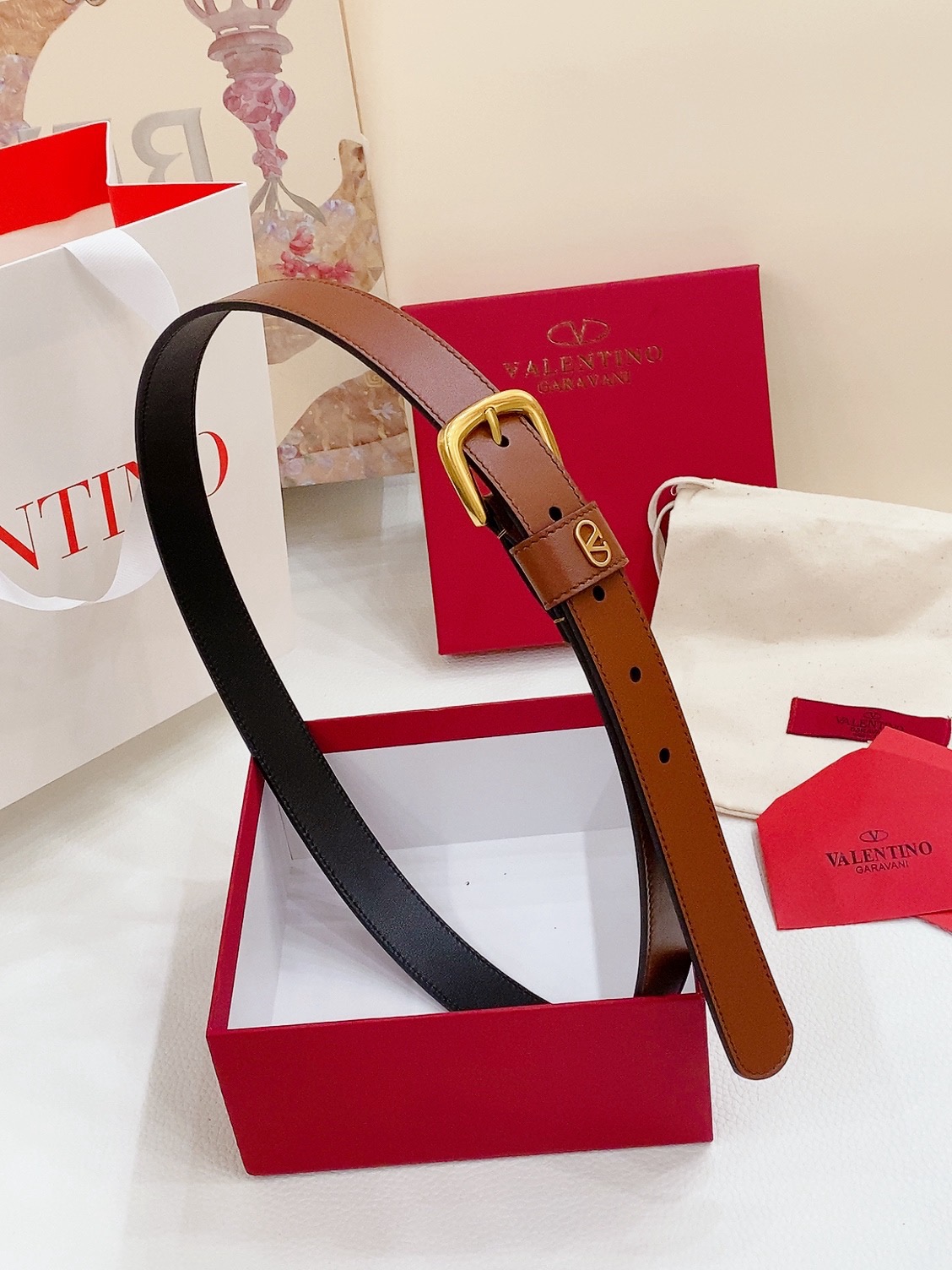 V*alentino Belts Top Quality