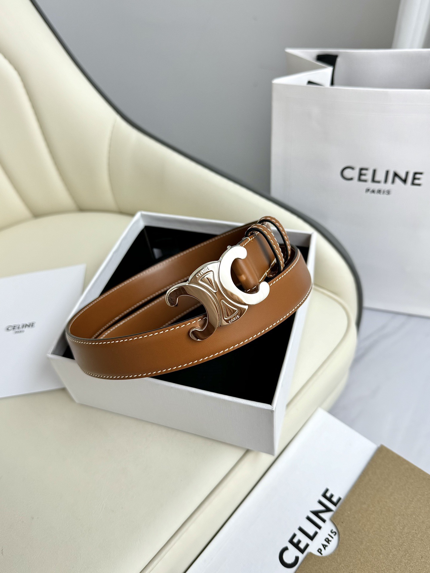 C* eline Belts Top Quality 25MM