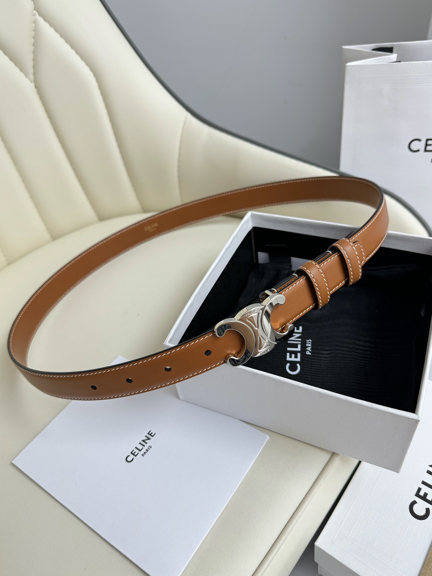 C* eline Belts Top Quality 25MM