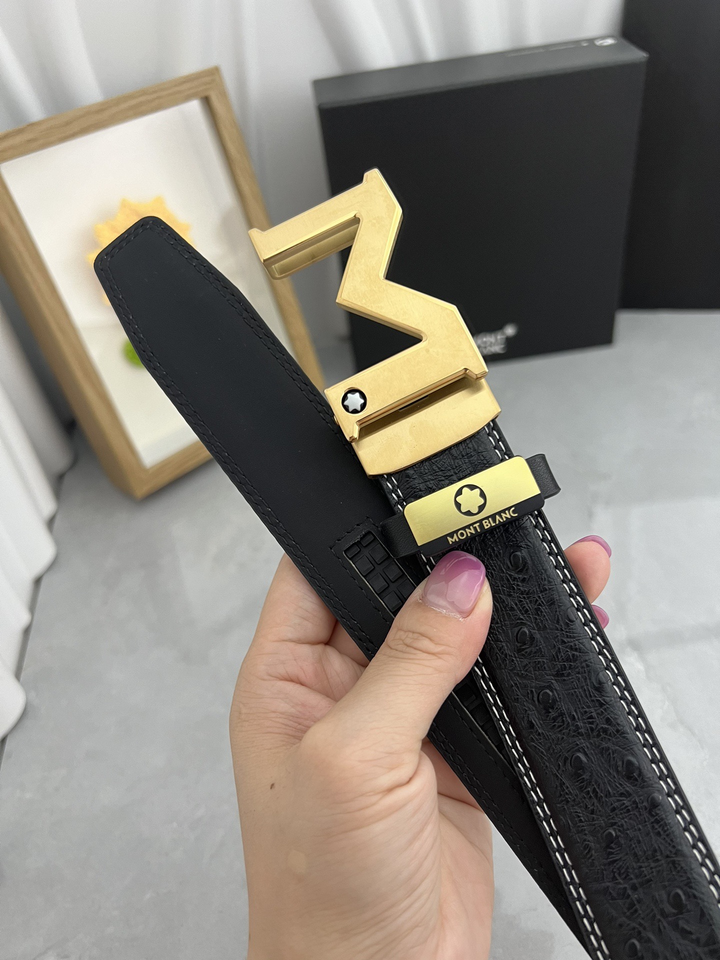 M*ontblanc Belts Top Quality