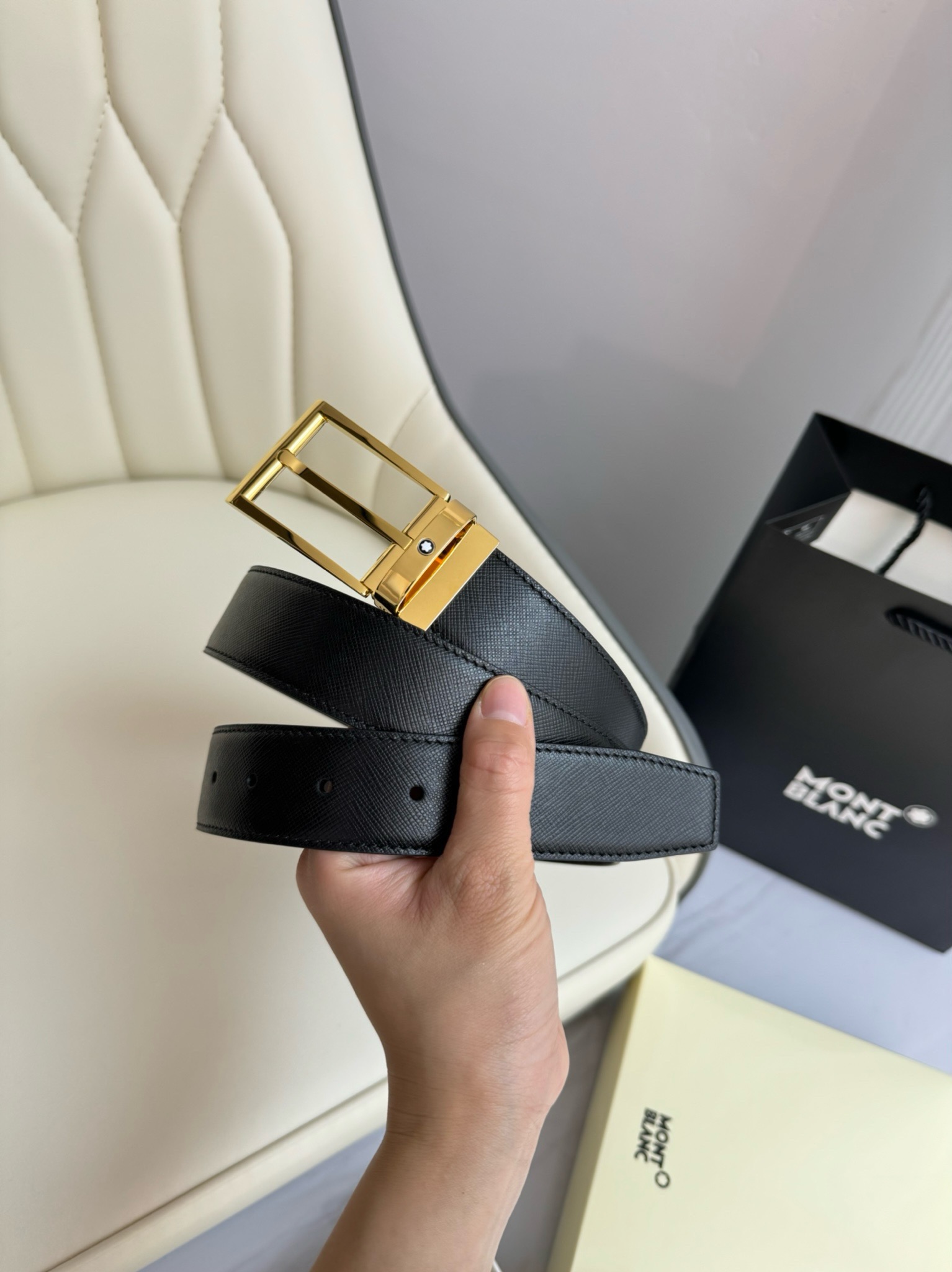 M*ontblanc Belts Top Quality