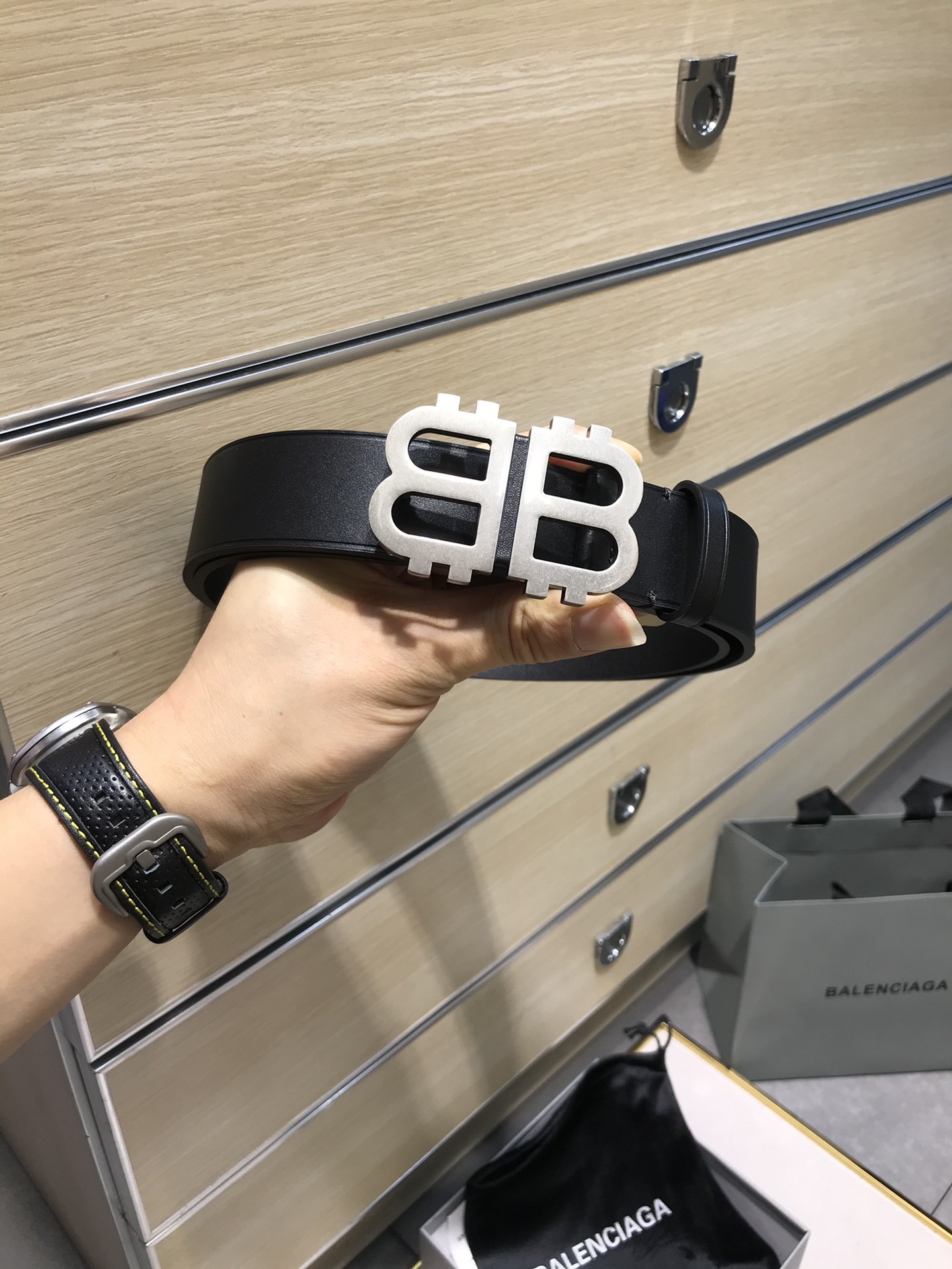 B*alenciaga Belts Top Quality