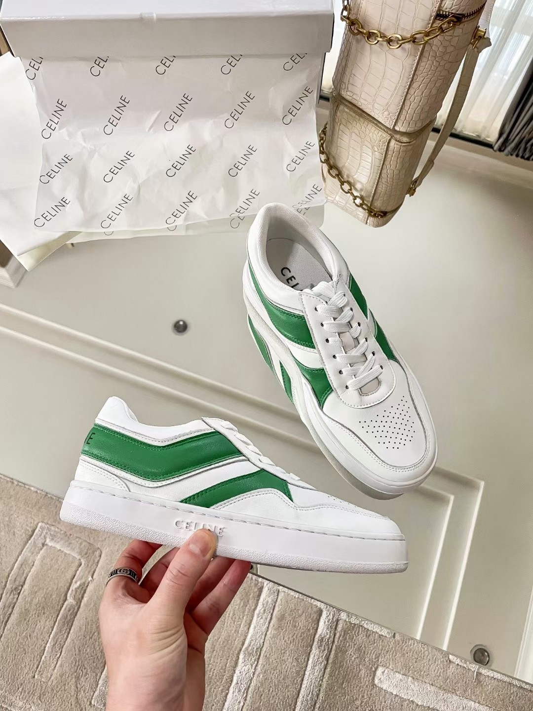 Men Women Top Quality C*eline shoes