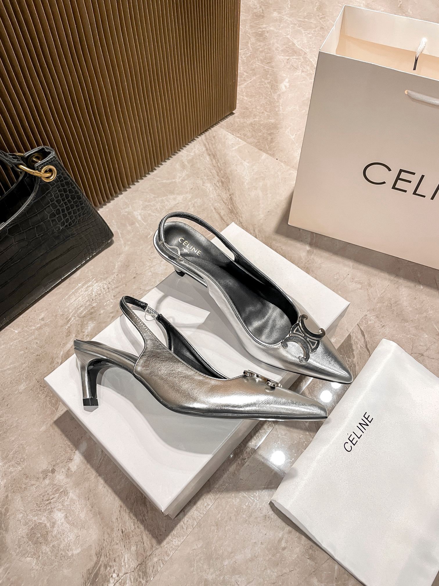 Women Top Quality C*eline shoes 5cm