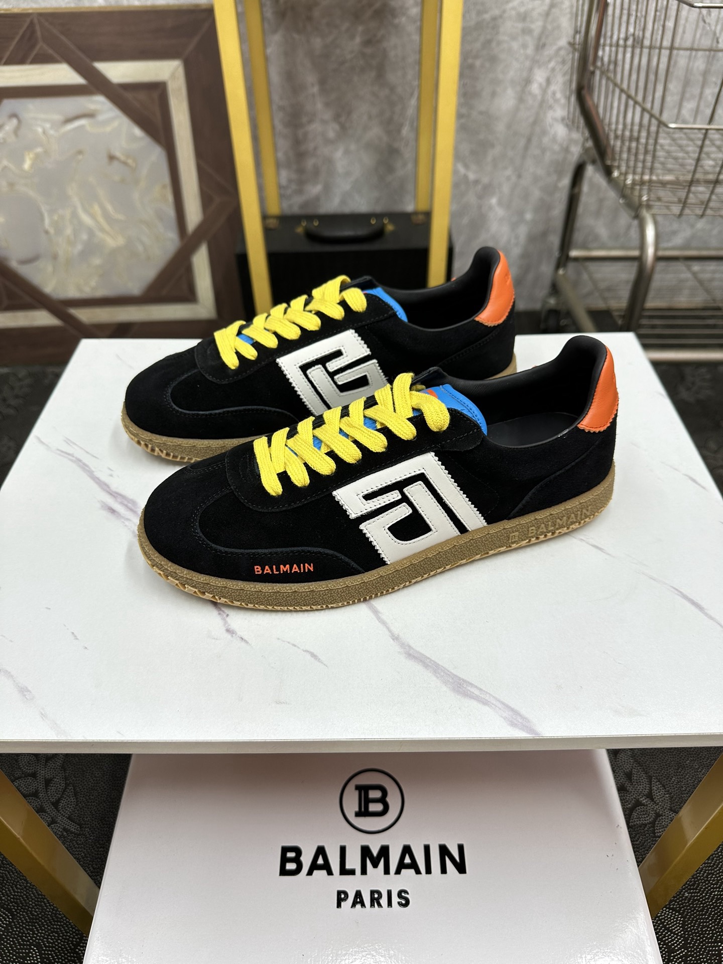 Women Men Top Quality B*almain shoes