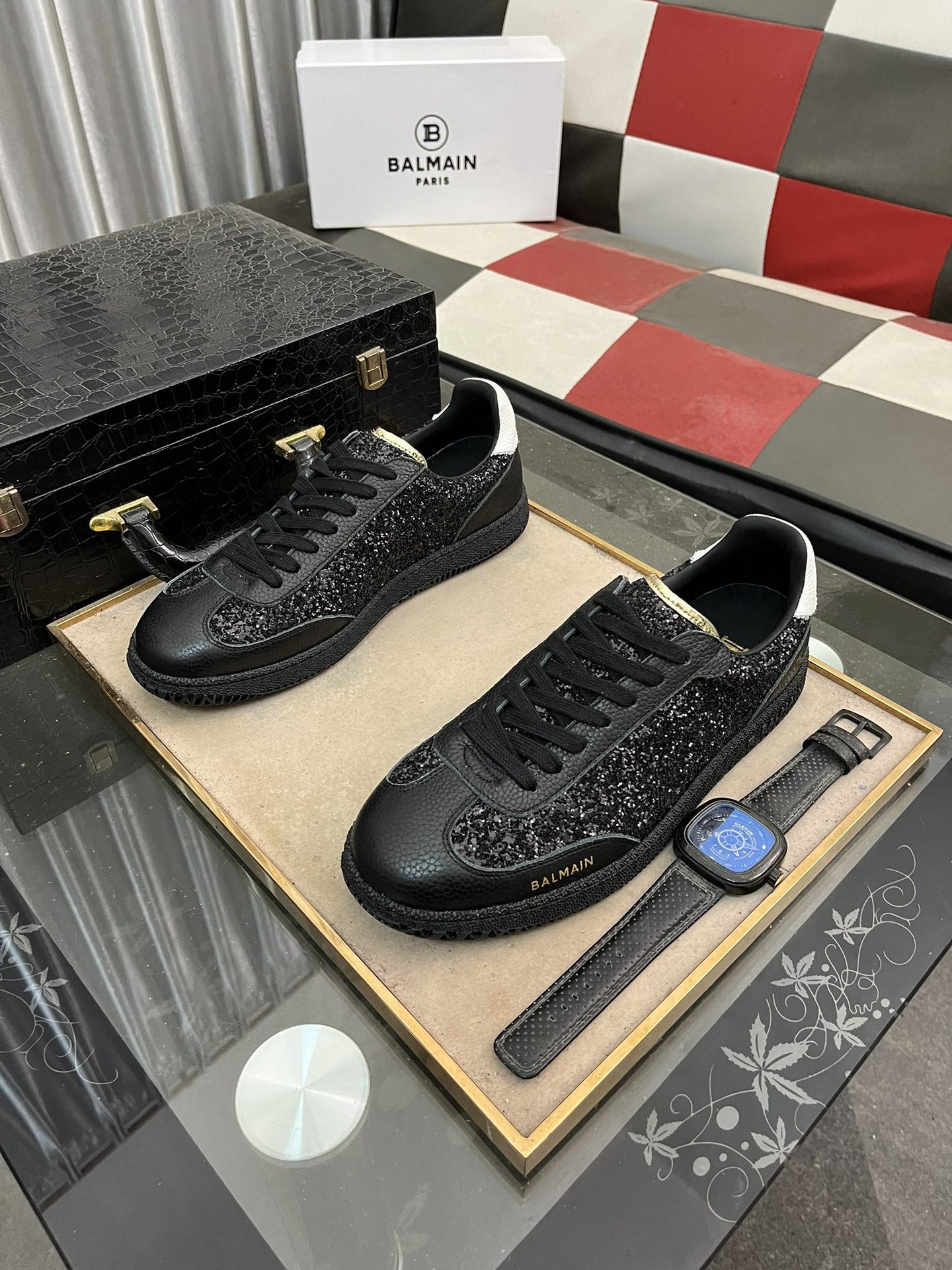 Women Men Top Quality B*almain shoes