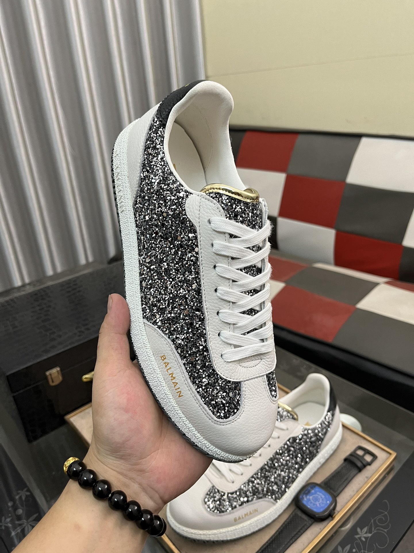 Women Men Top Quality B*almain shoes