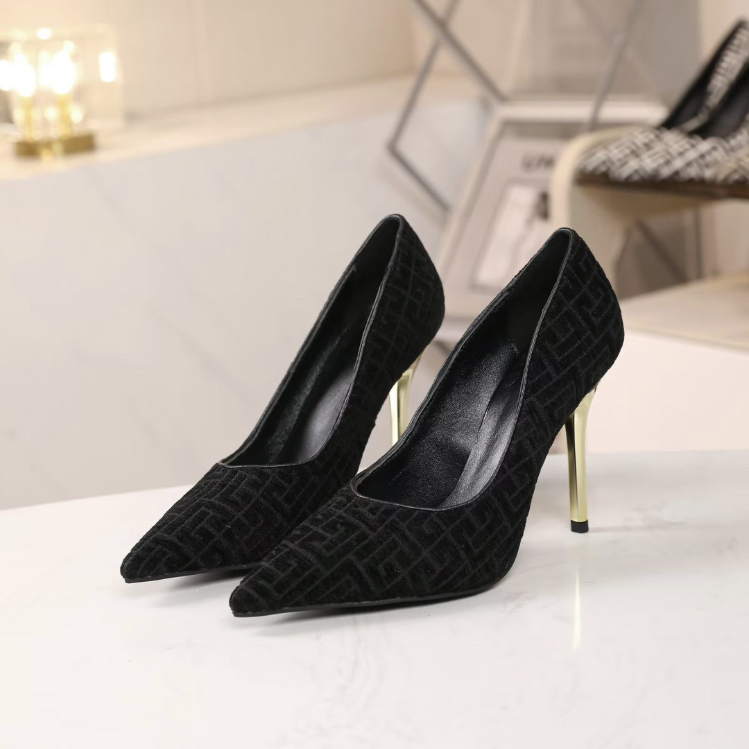 Women Top Quality B*almain shoes 10.5cm