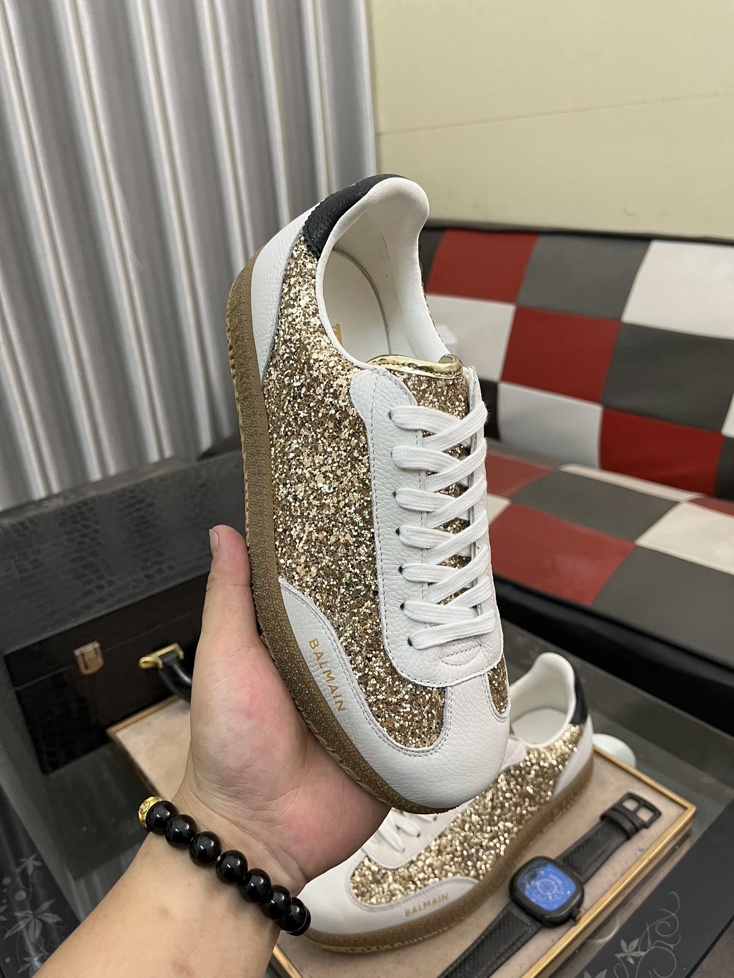 Women Men Top Quality B*almain shoes