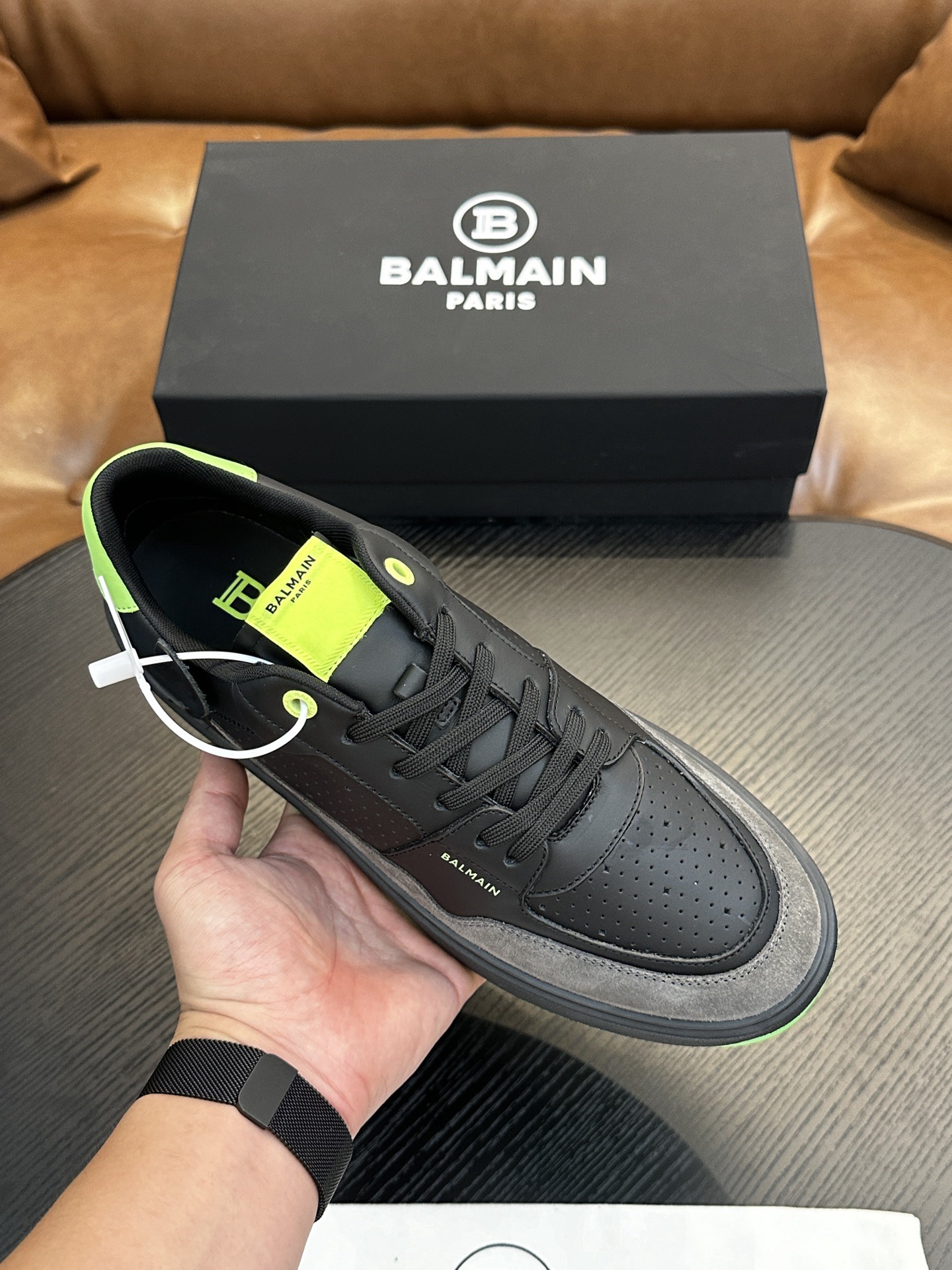 Women Men Top Quality B*almain shoes