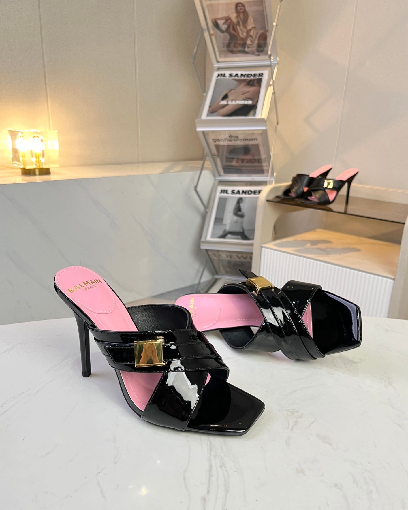 Women Top Quality B*almain shoes 10.5cm