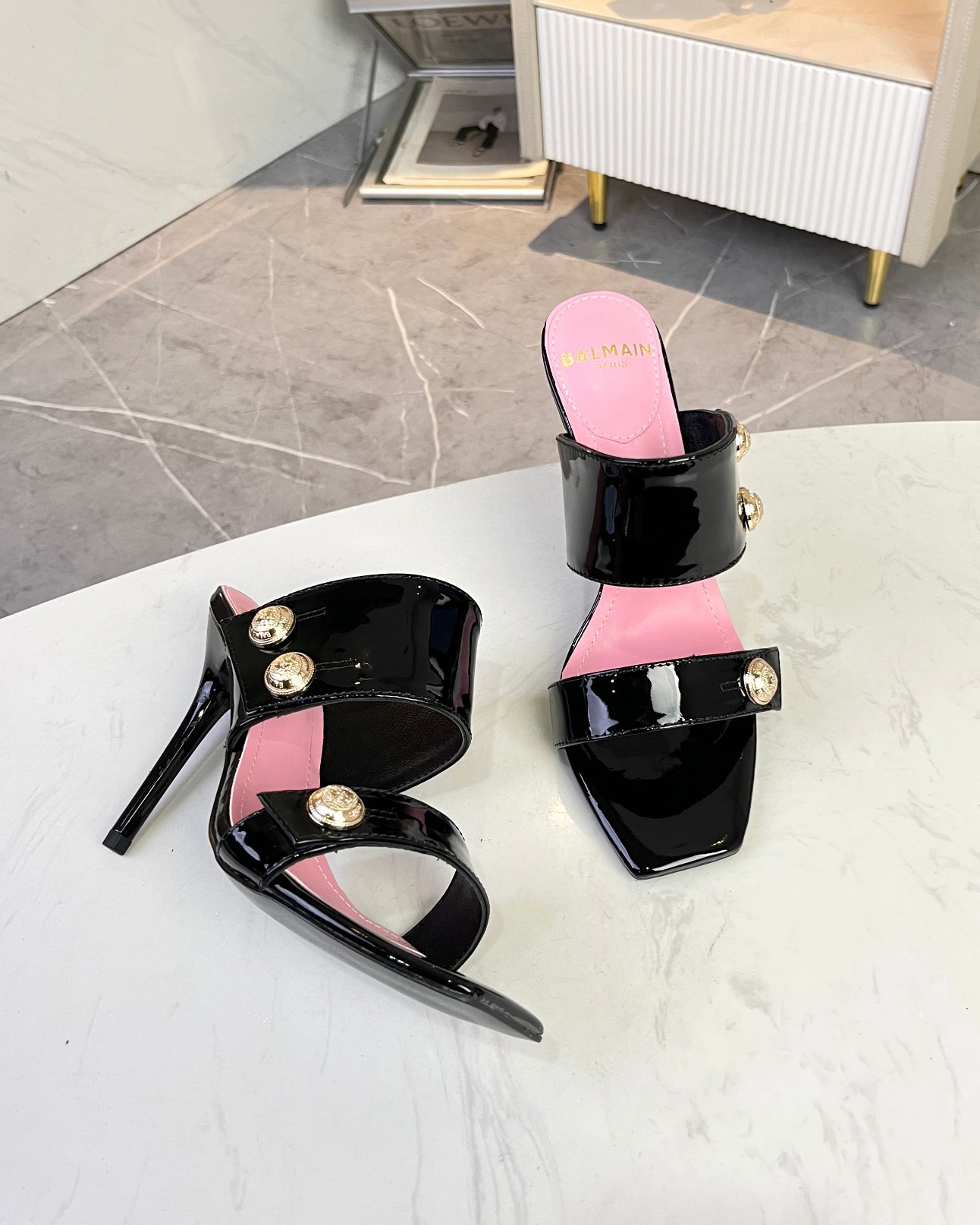 Women Top Quality B*almain shoes 10.5cm