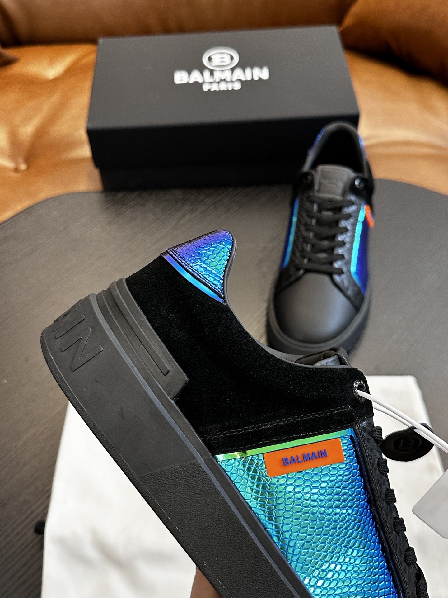 Women Men Top Quality B*almain shoes