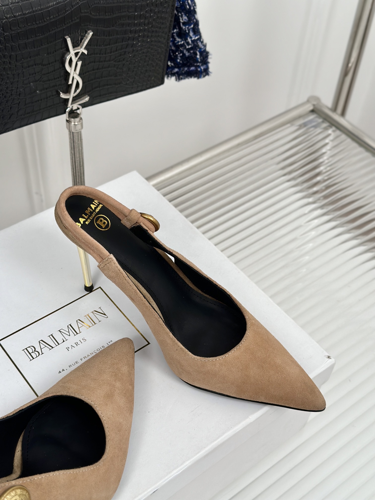 Women Top Quality B*almain shoes 10cm