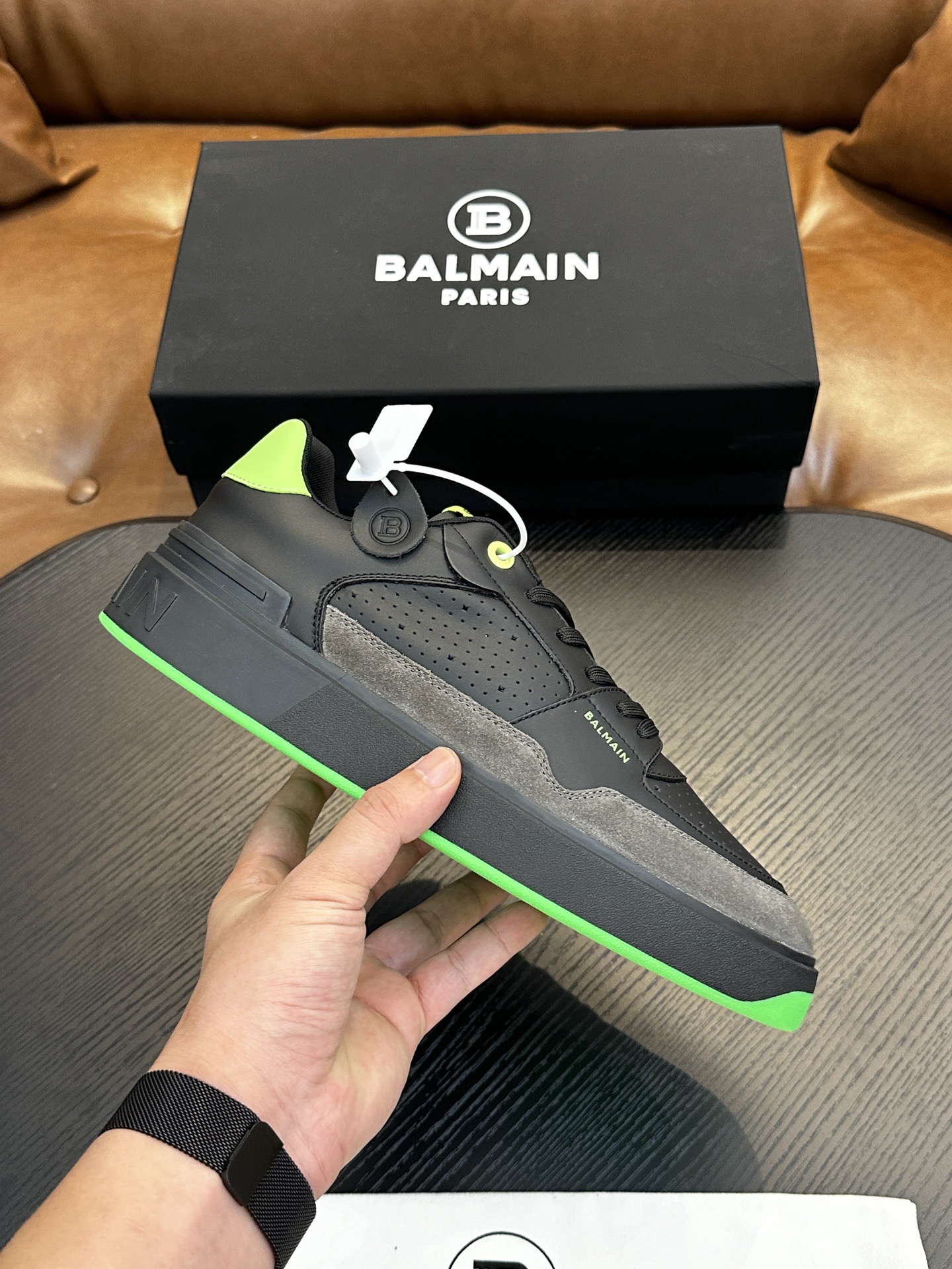 Women Men Top Quality B*almain shoes