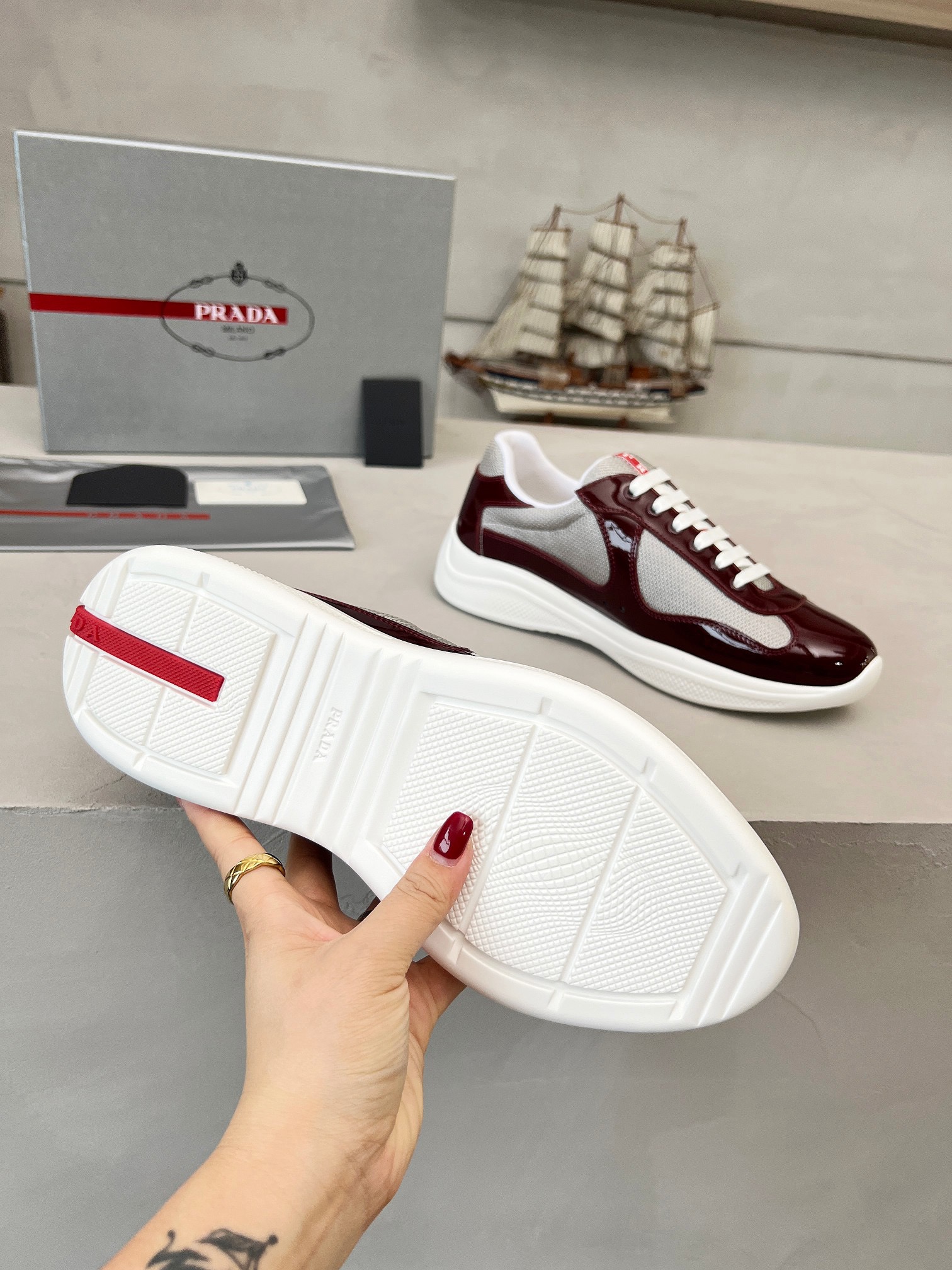 Women Men Top Quality P*rada shoes