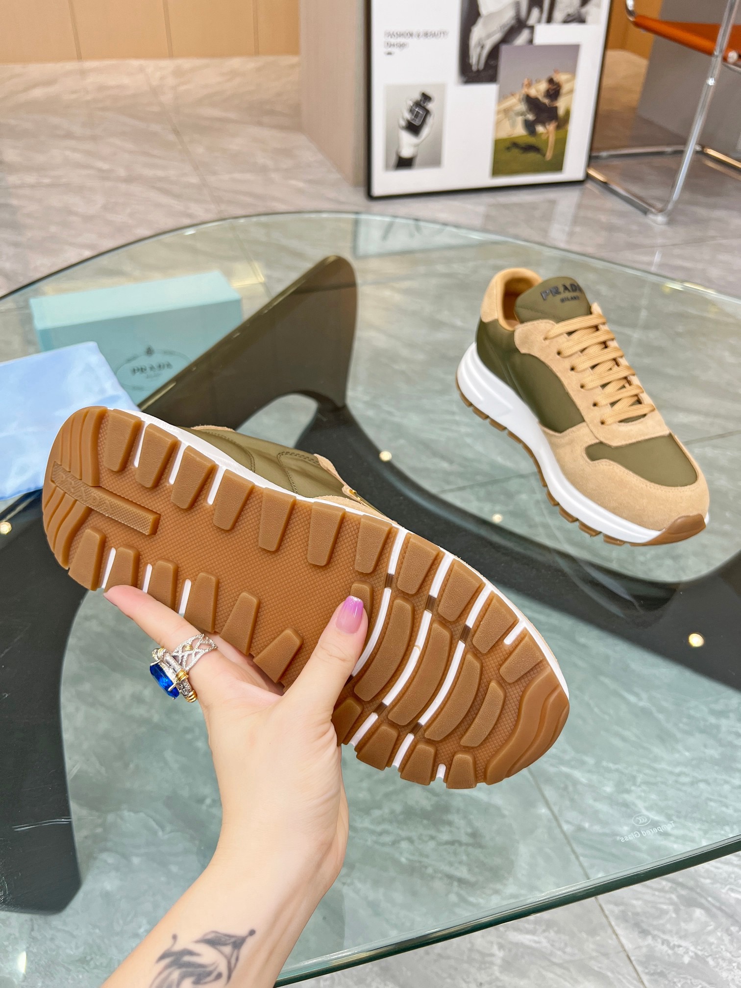 Women Men Top Quality P*rada shoes