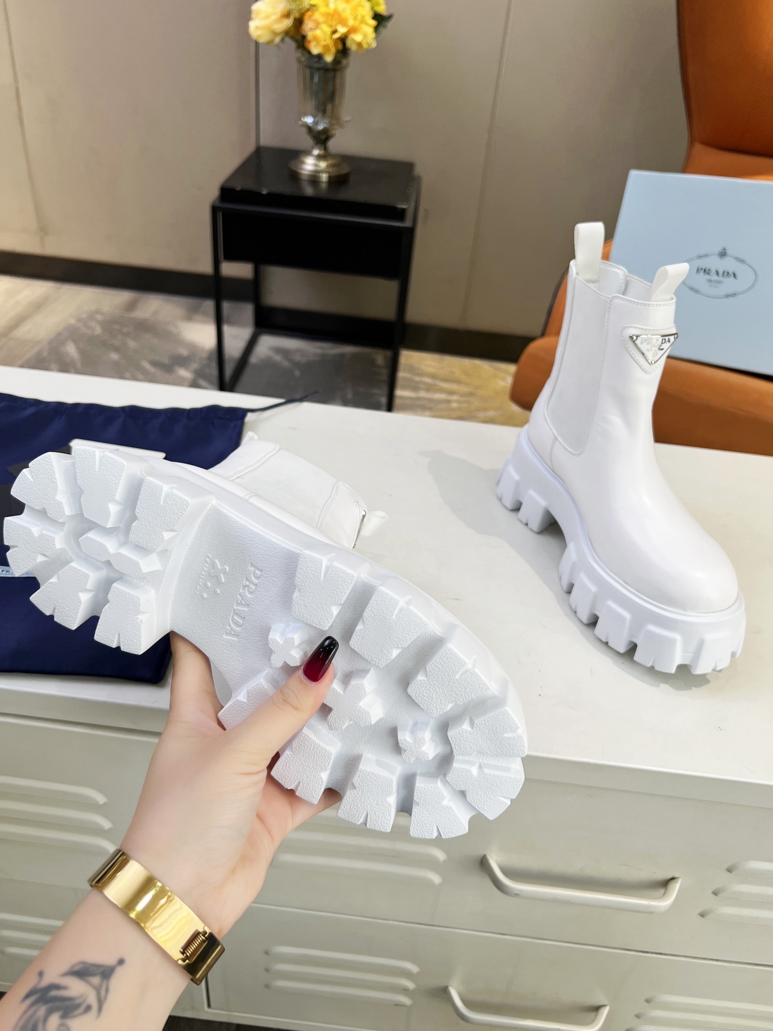 Women Men Top Quality P*rada shoes