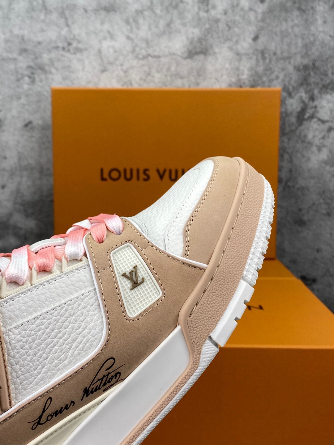 Men Women L*ouis V*uitton Top Sneaker L*V Trainer size 35-46