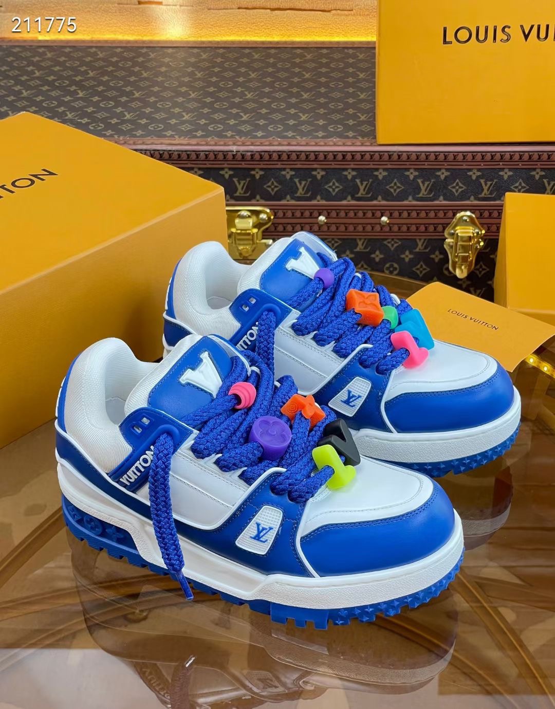 Men Women L*ouis V*uitton Top Sneaker L*V Trainer size 35-46