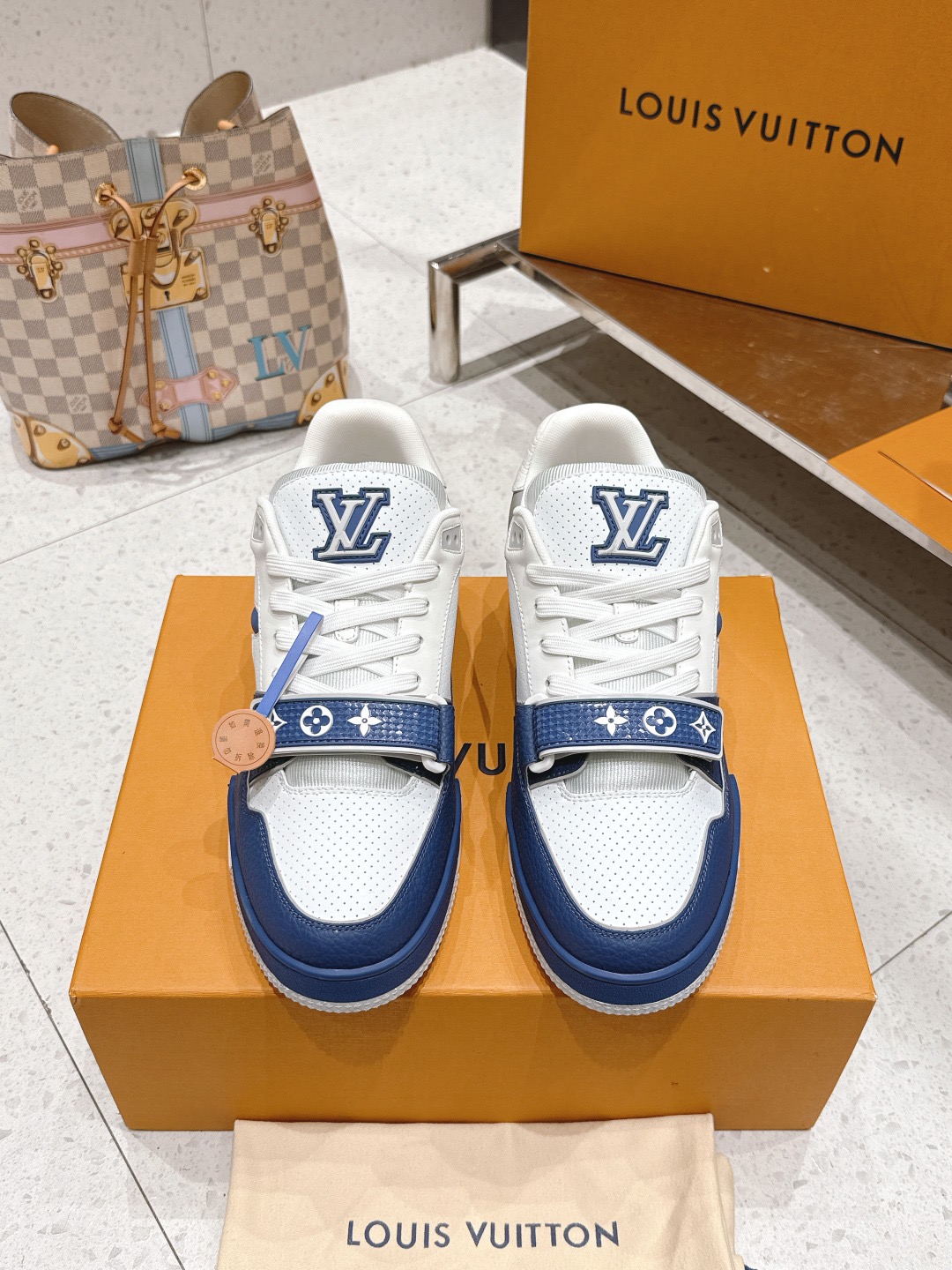 Men Women L*ouis V*uitton Top Sneaker L*V Trainer size 35-46